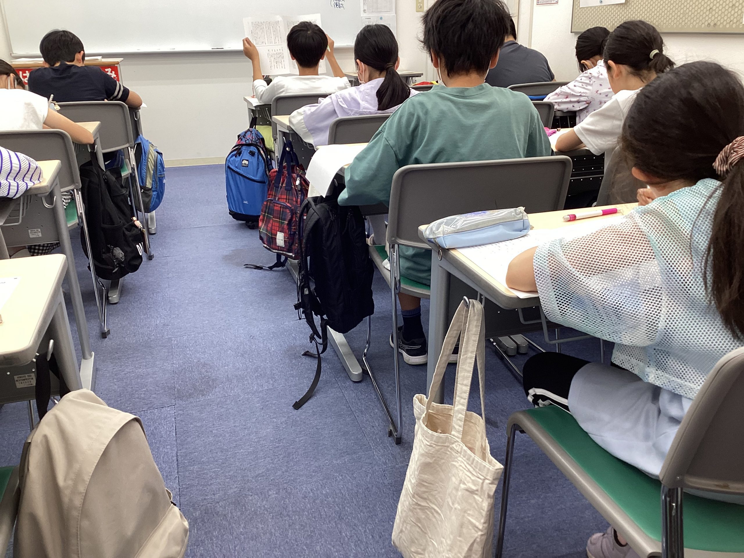 期末テスト対策開始