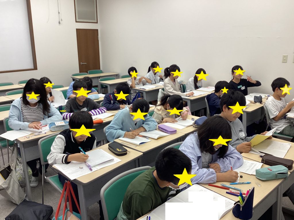 合格への道ー小６学校別合宿