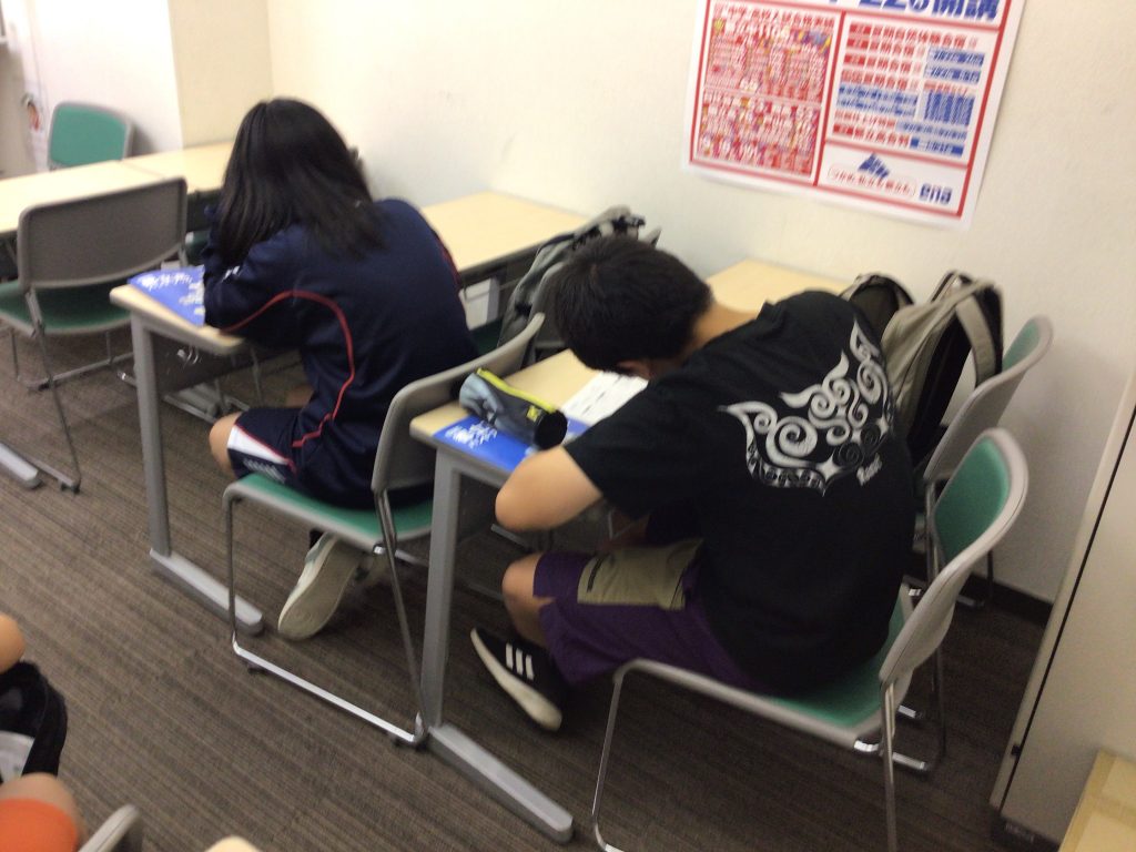 定期テスト直前まで諦めずに頑張ろう。