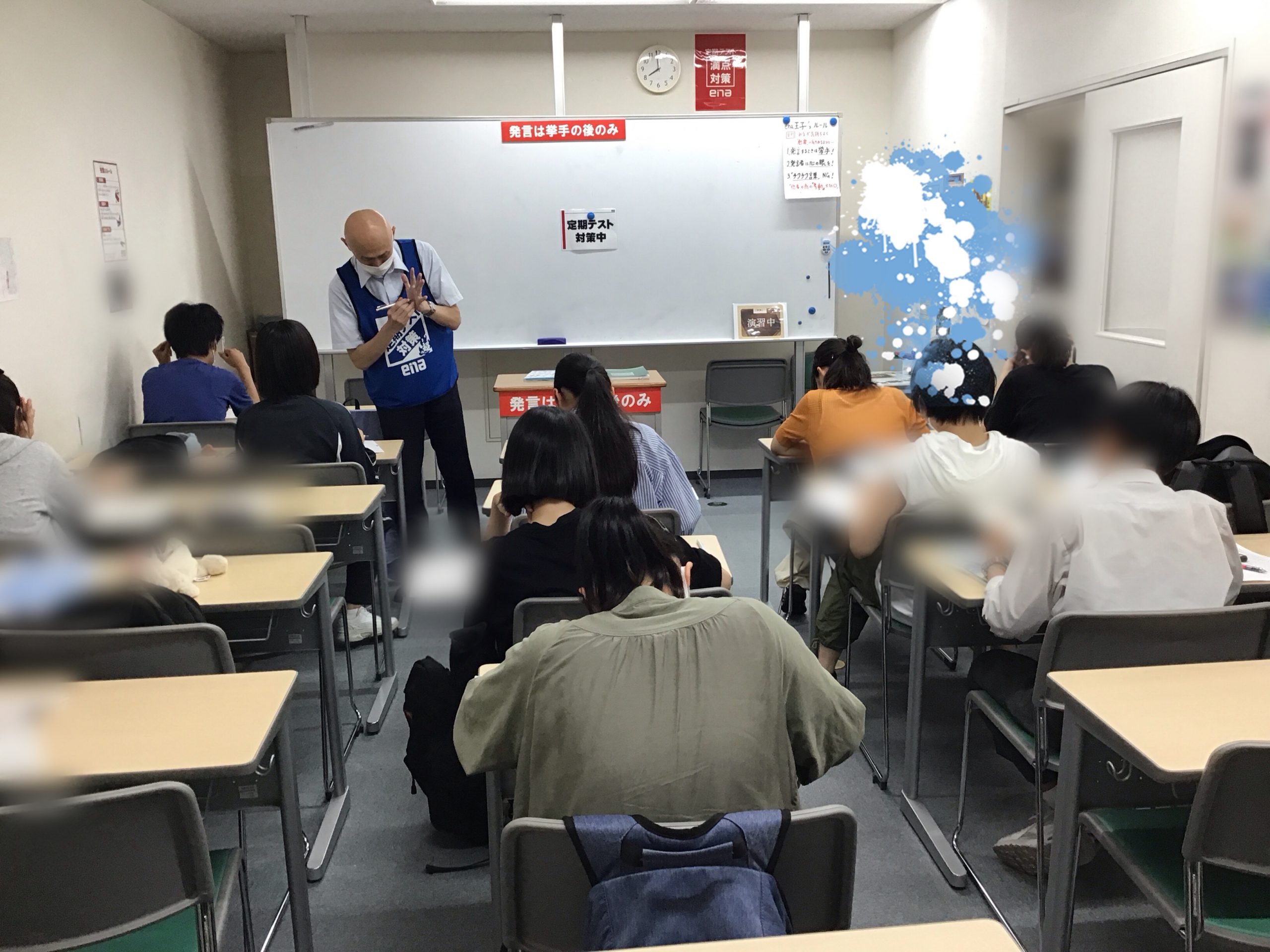 ＃740　ena王子中学部は絶賛定期テスト対策中！