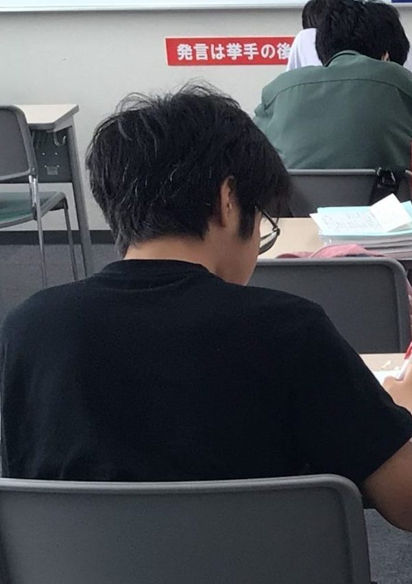 定期テスト対策エクスカリバーの様子