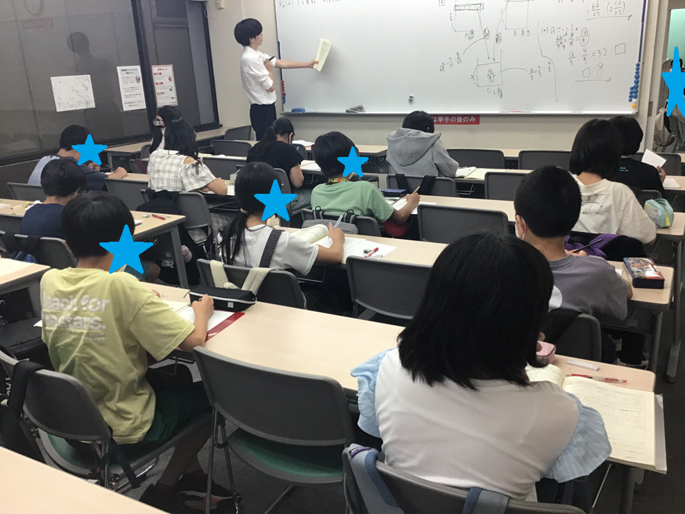 小6算数演習・小4(私立)算数 (6/26水)・夏期講習のお知らせ