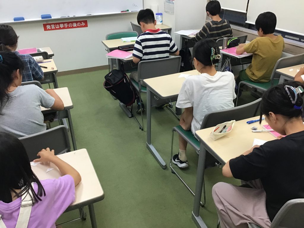 ☆小5はパズル大会☆