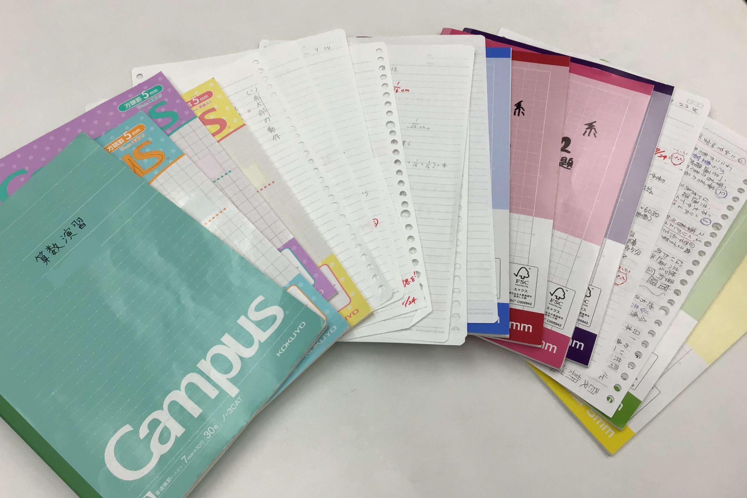 夏期講習会②　日々の宿題