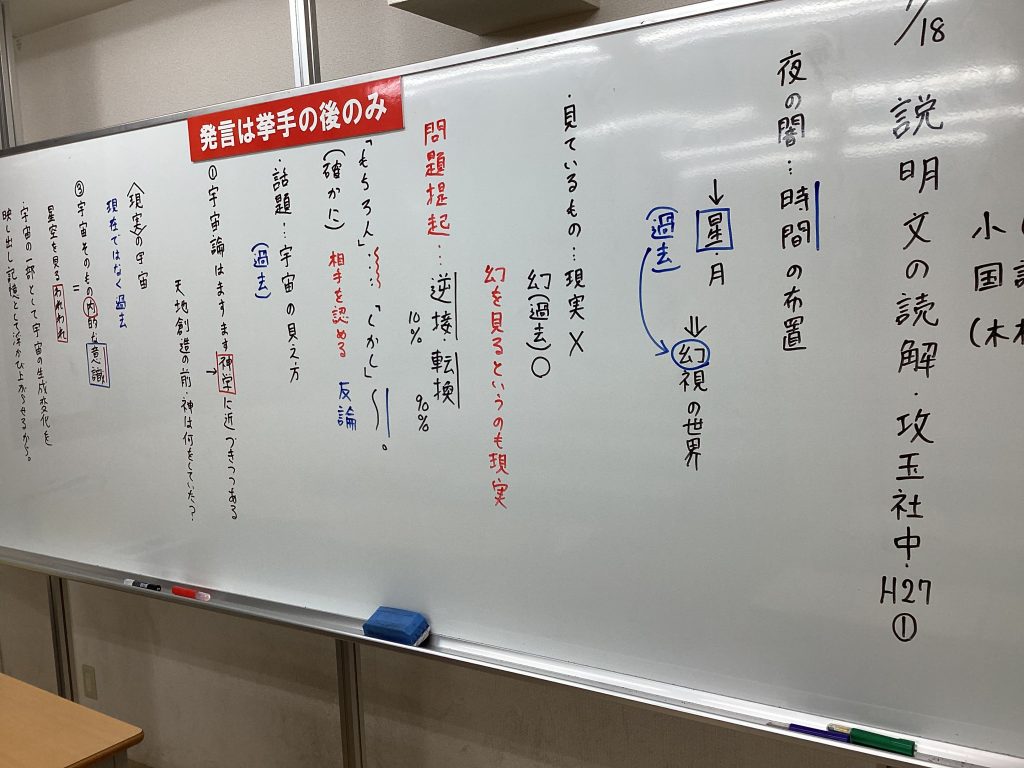 【7.18船堀通信】都立中入試でも私立の勉強は大事！！