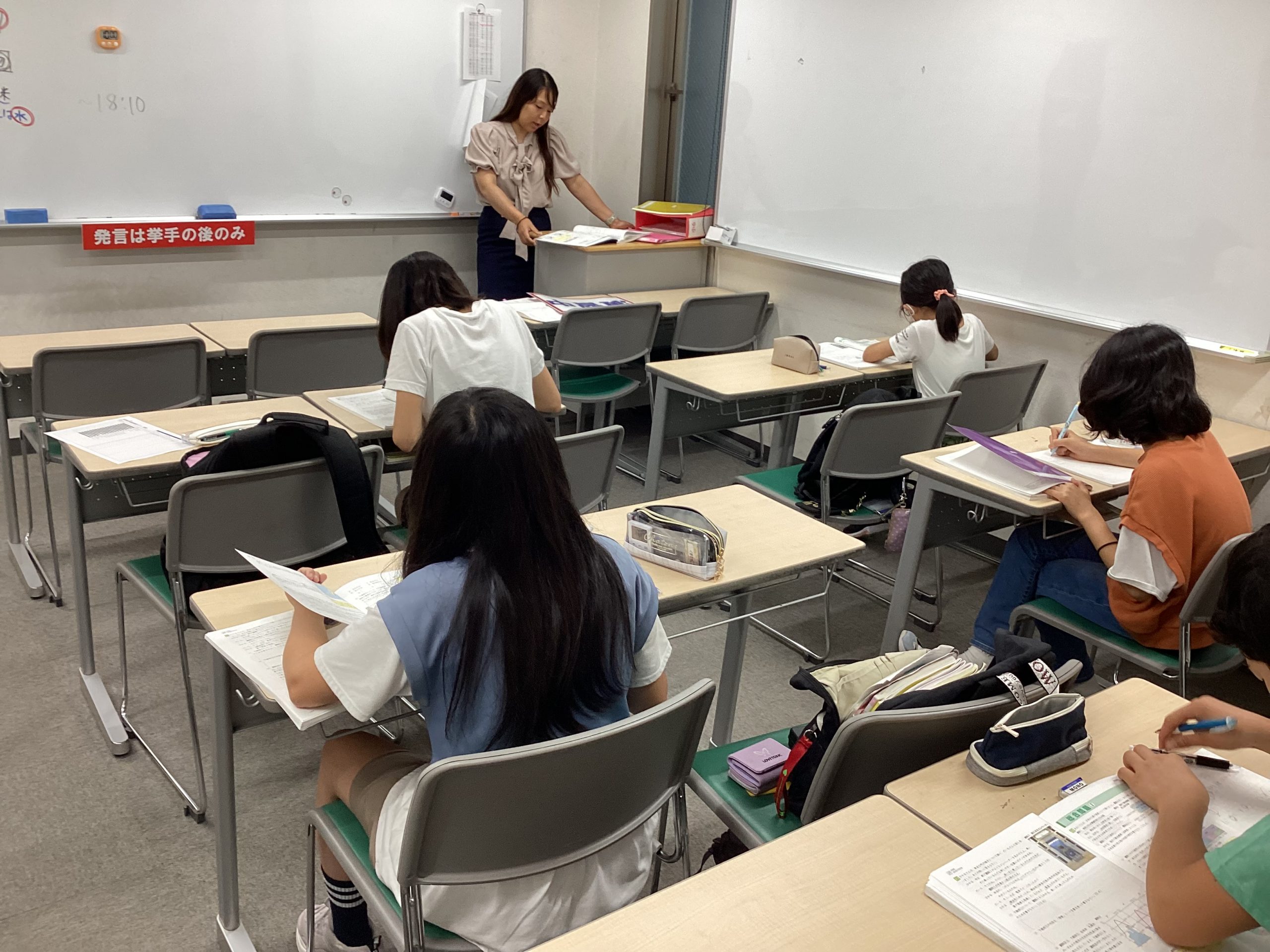 夏休み前もがんばっています。