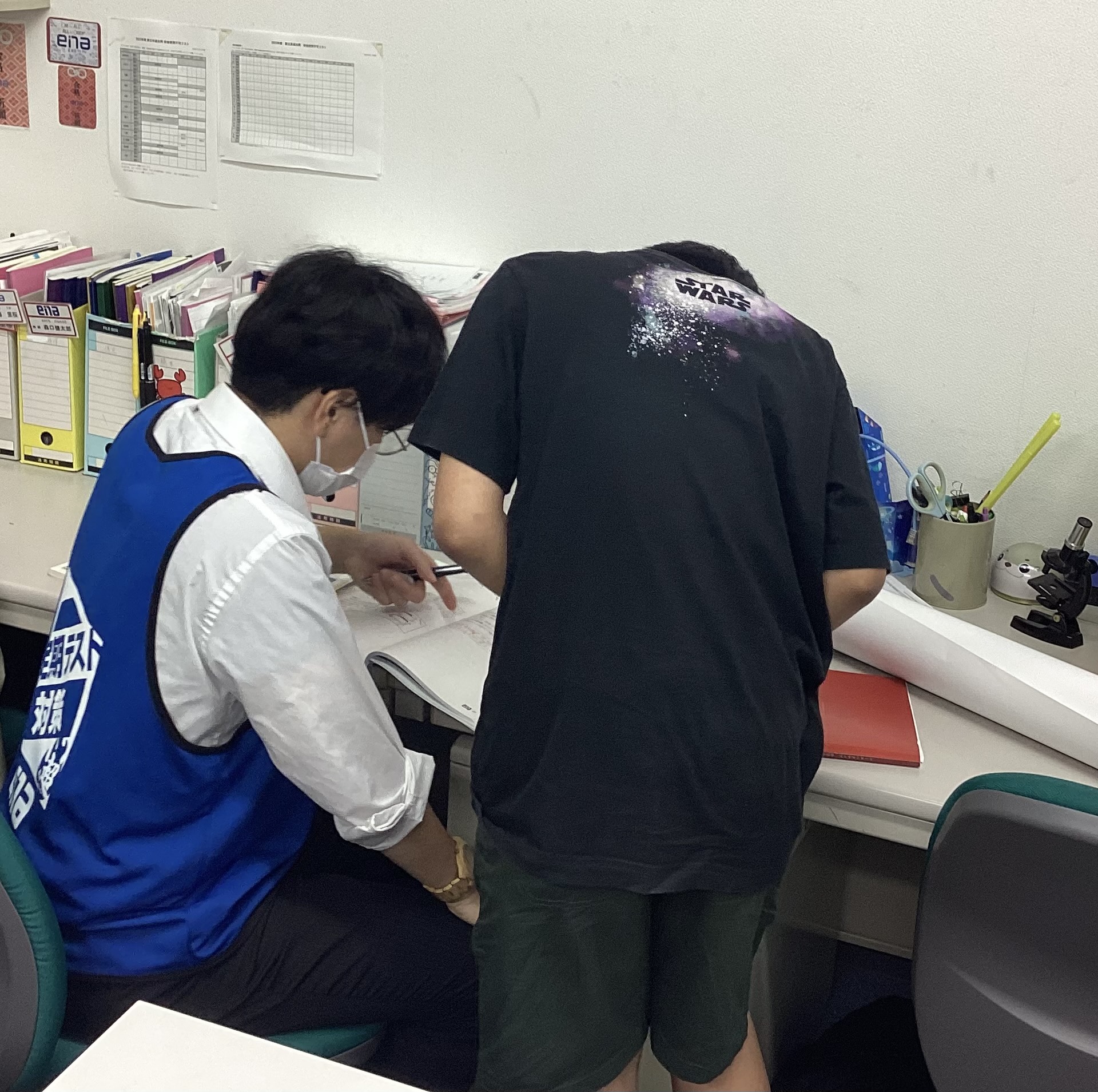 定期テストが返って来ています！