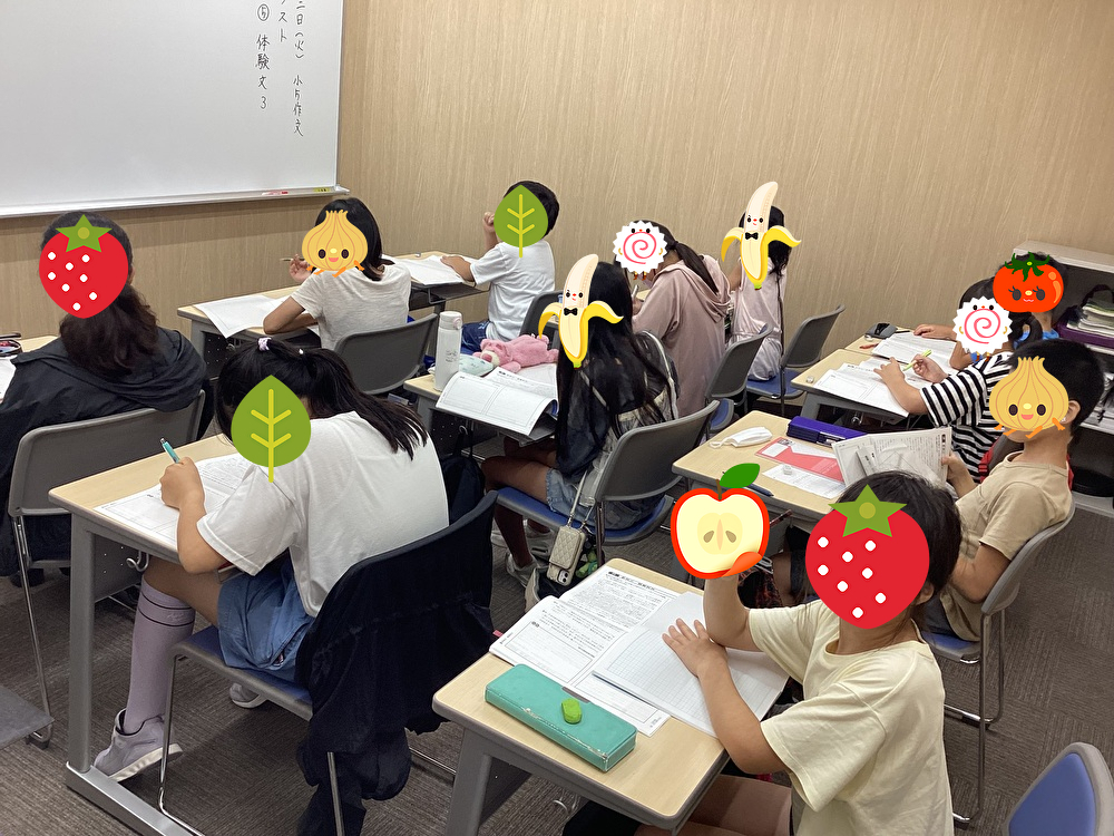 【7/02㈫：小5作文の授業！】