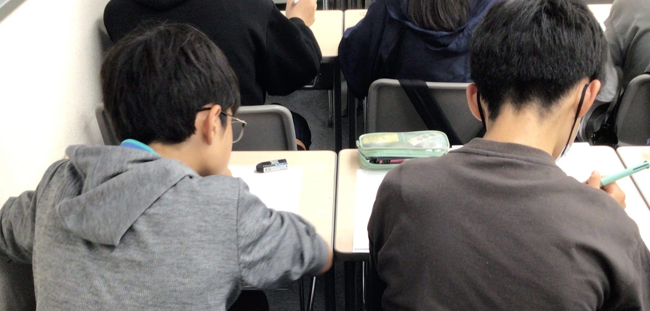 夏前、最後の学力判定テスト