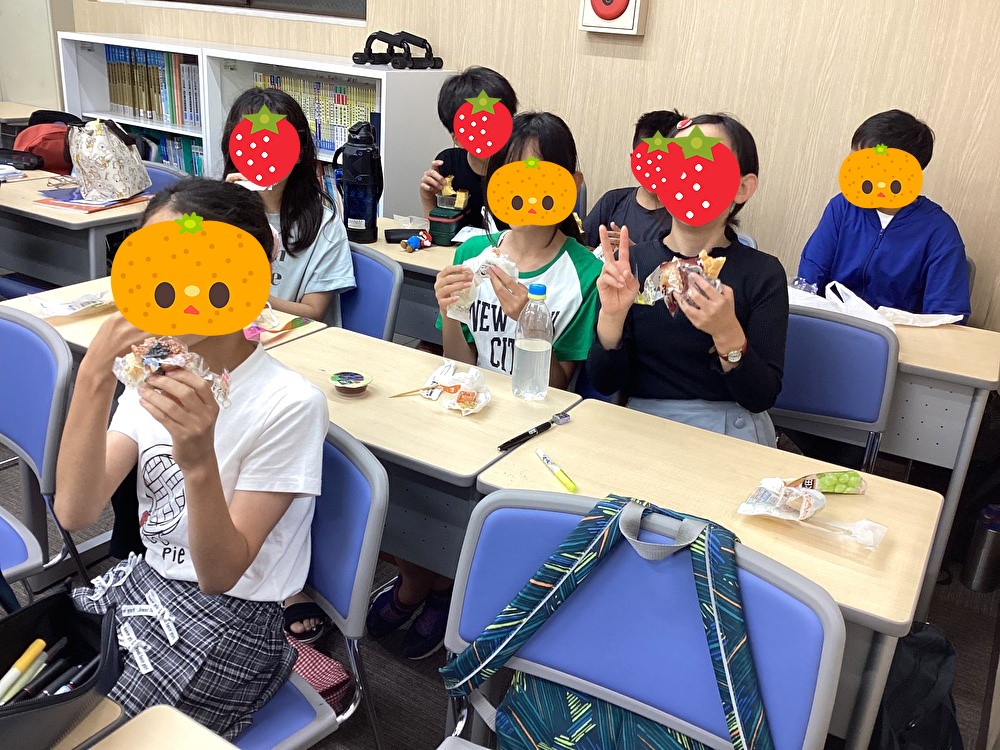 【夏期講習：ご飯の時間！】
