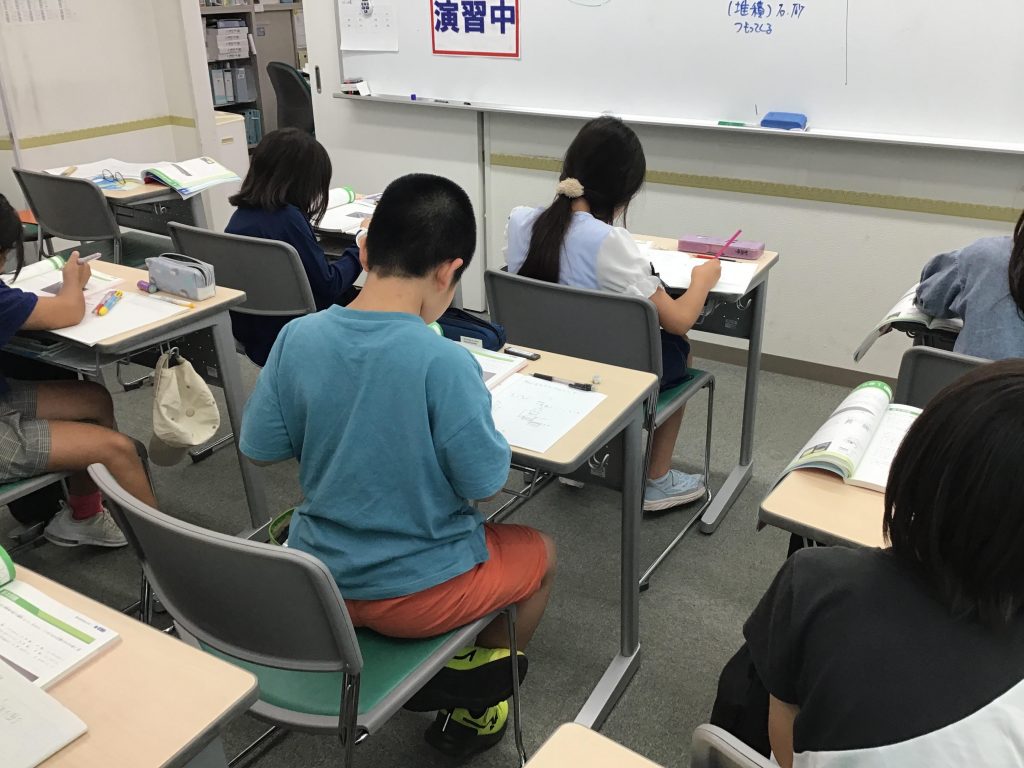 8月1日夏期講習10日目