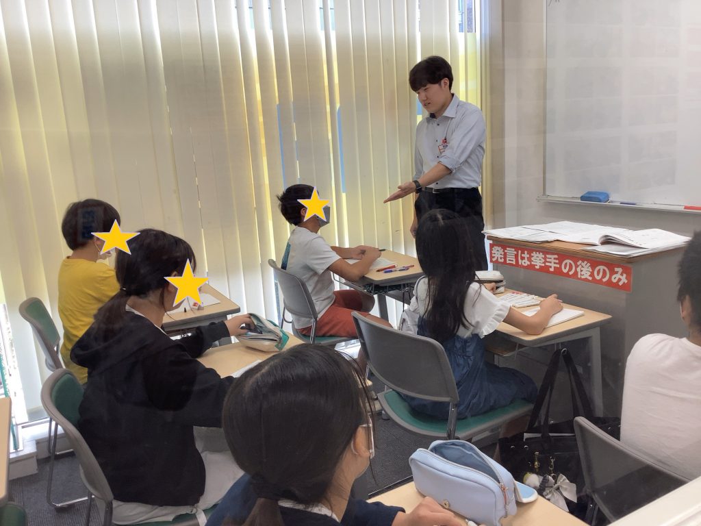 上野からこんにちは。0806～夏期３期・授業の様子～