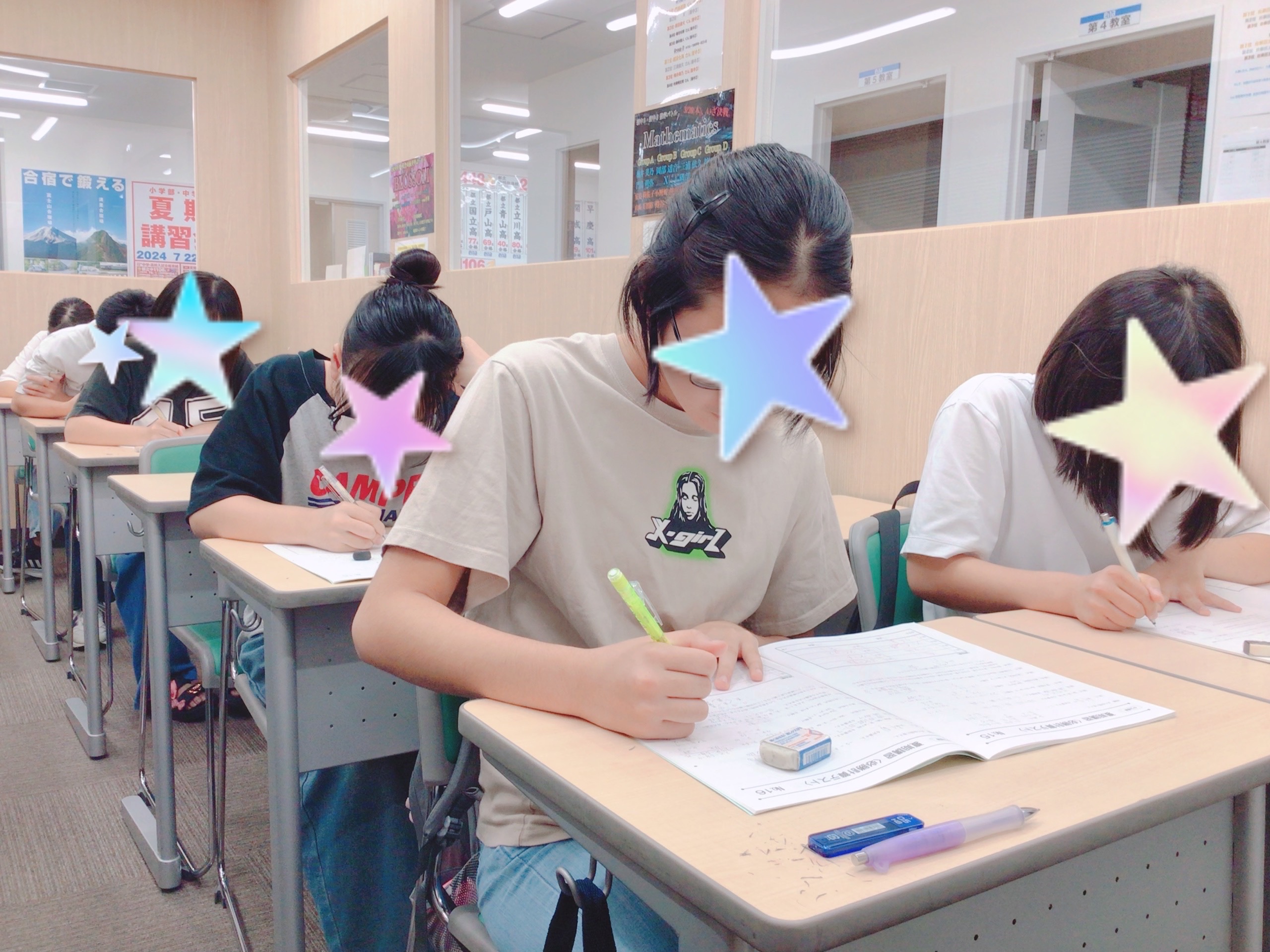 ＊夏真っ只中！全力全開の８月♪＊㉔中学３年生の気迫