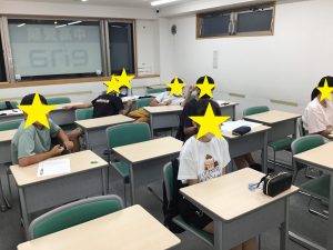 夏期講習2期　中一の様子