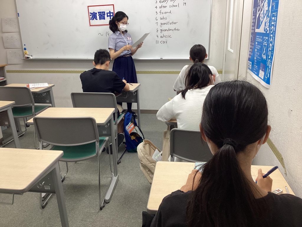 8月12日夏期講習19日目