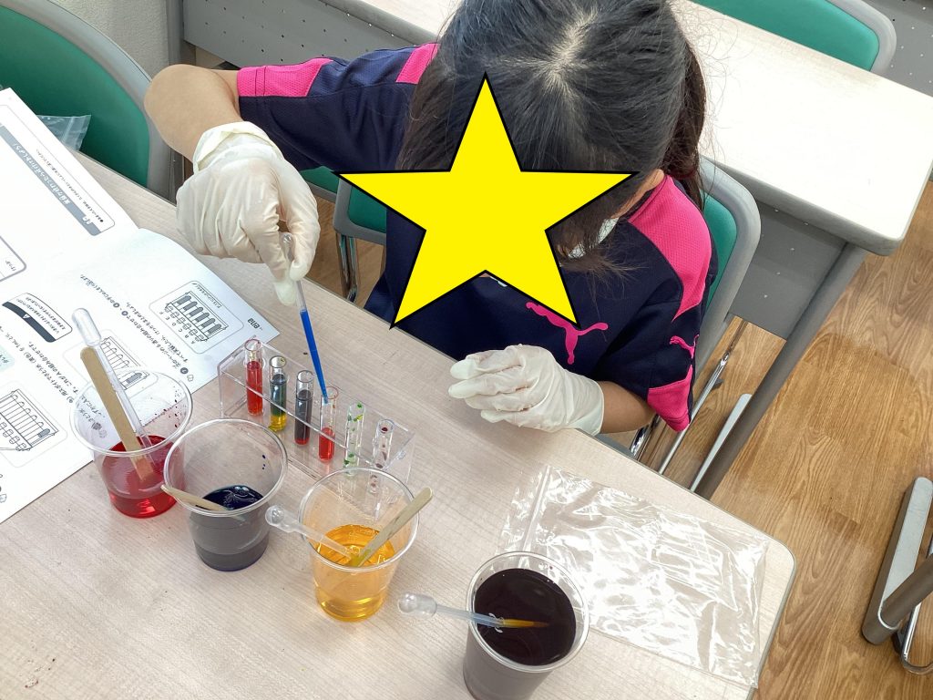 レインボーリキッドで密度を学ぶ！