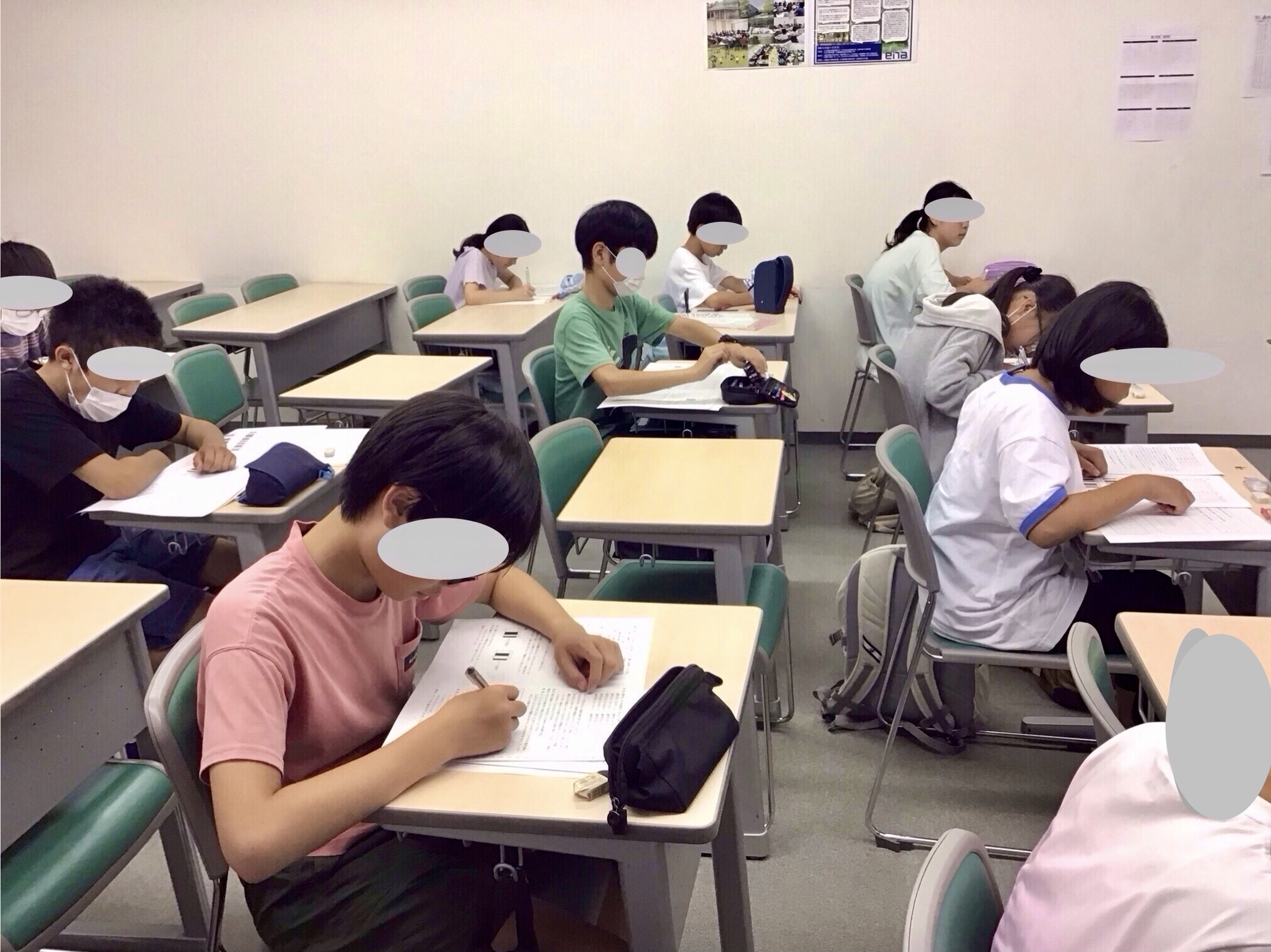 毎日登校・自習中