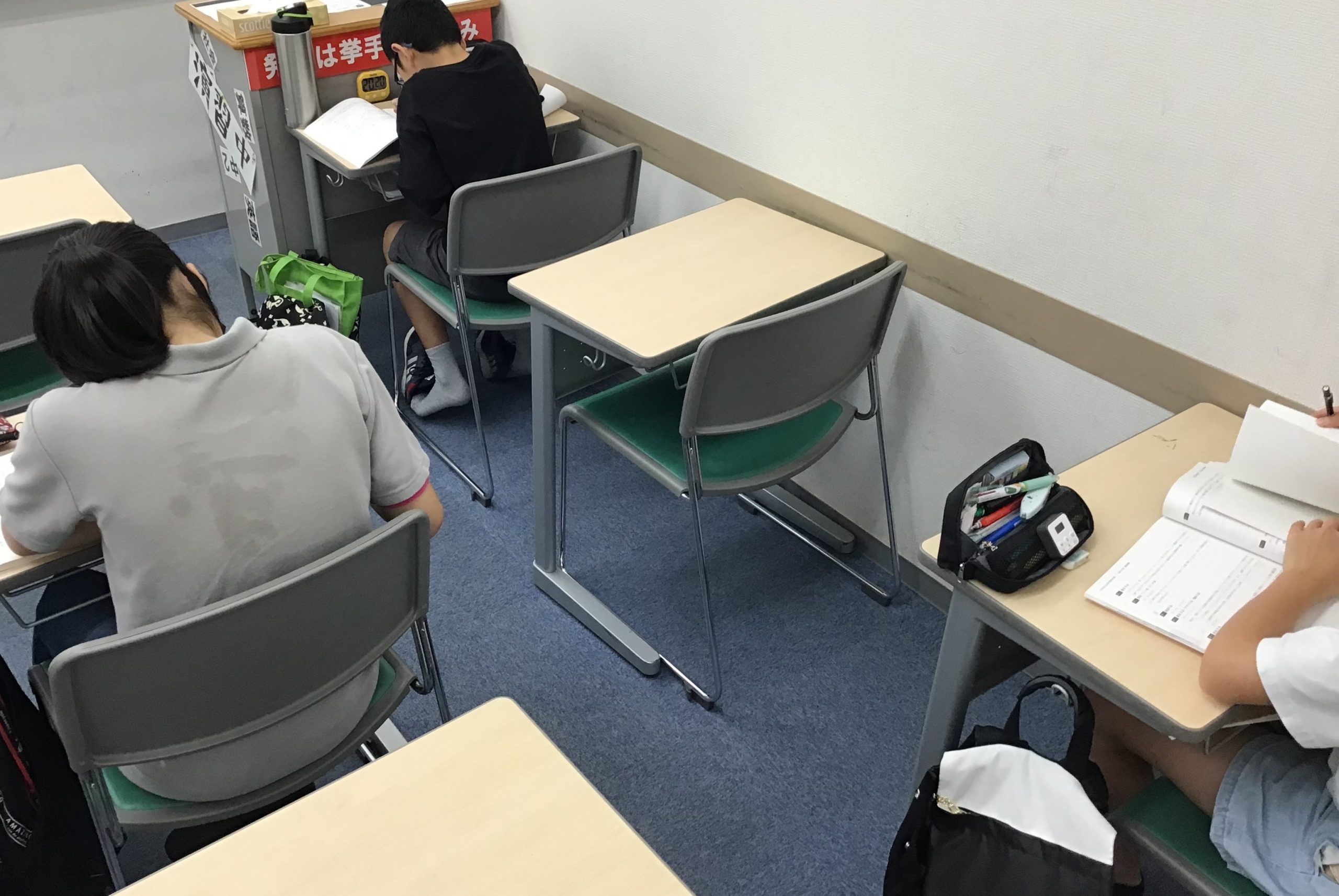 秋の中間対策　今週は日曜も。