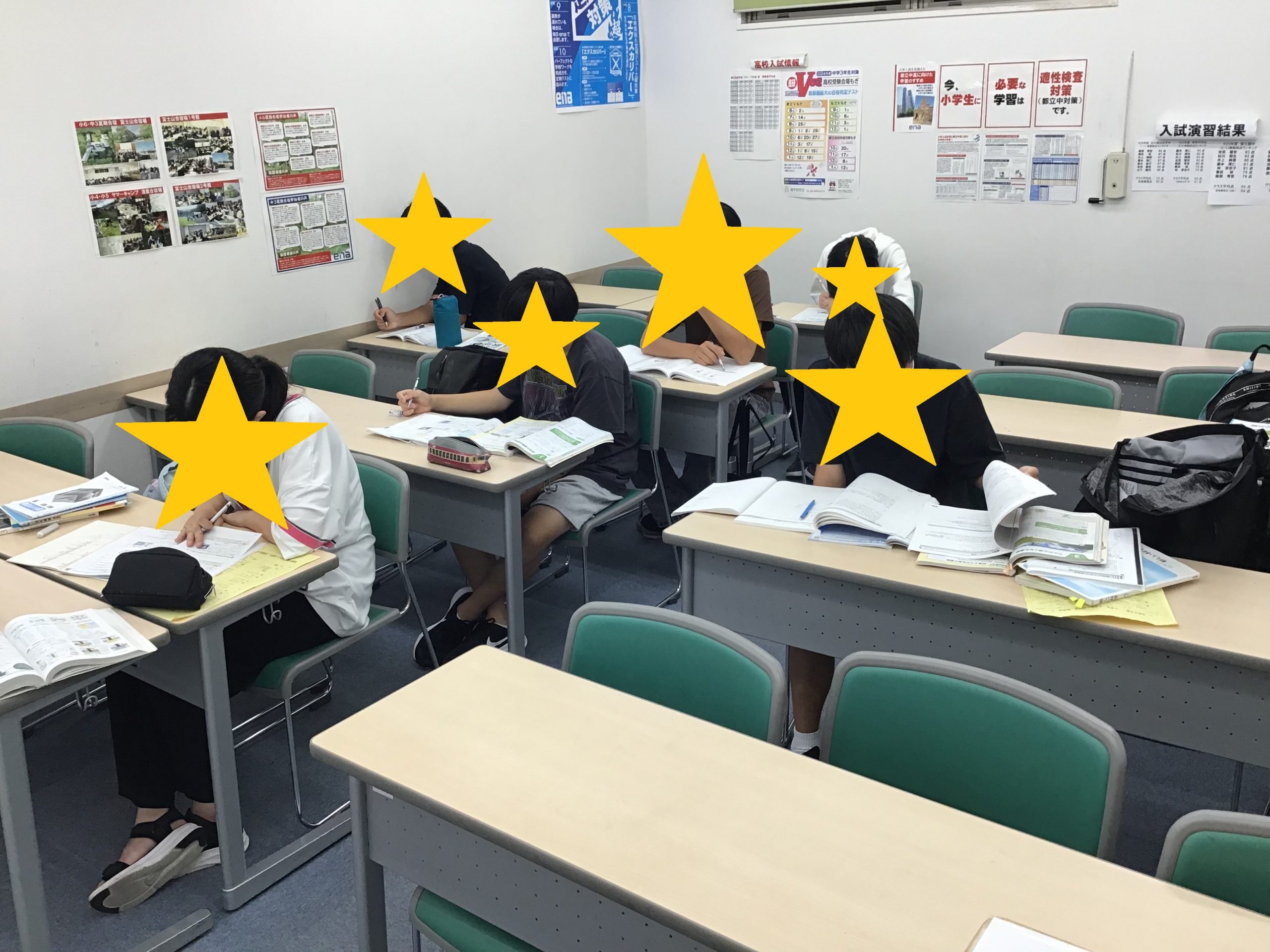 日曜開講　集中。