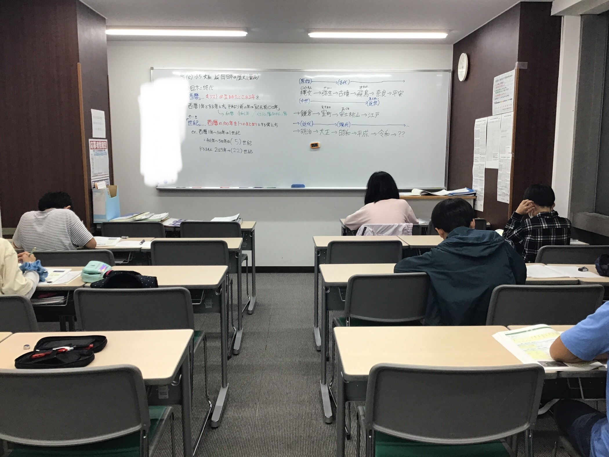 小５・中２の授業様子