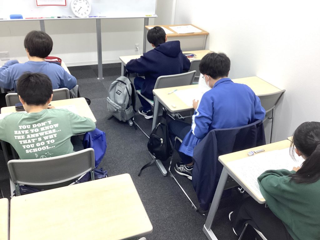 11月22日【定期テストが終わった後も】