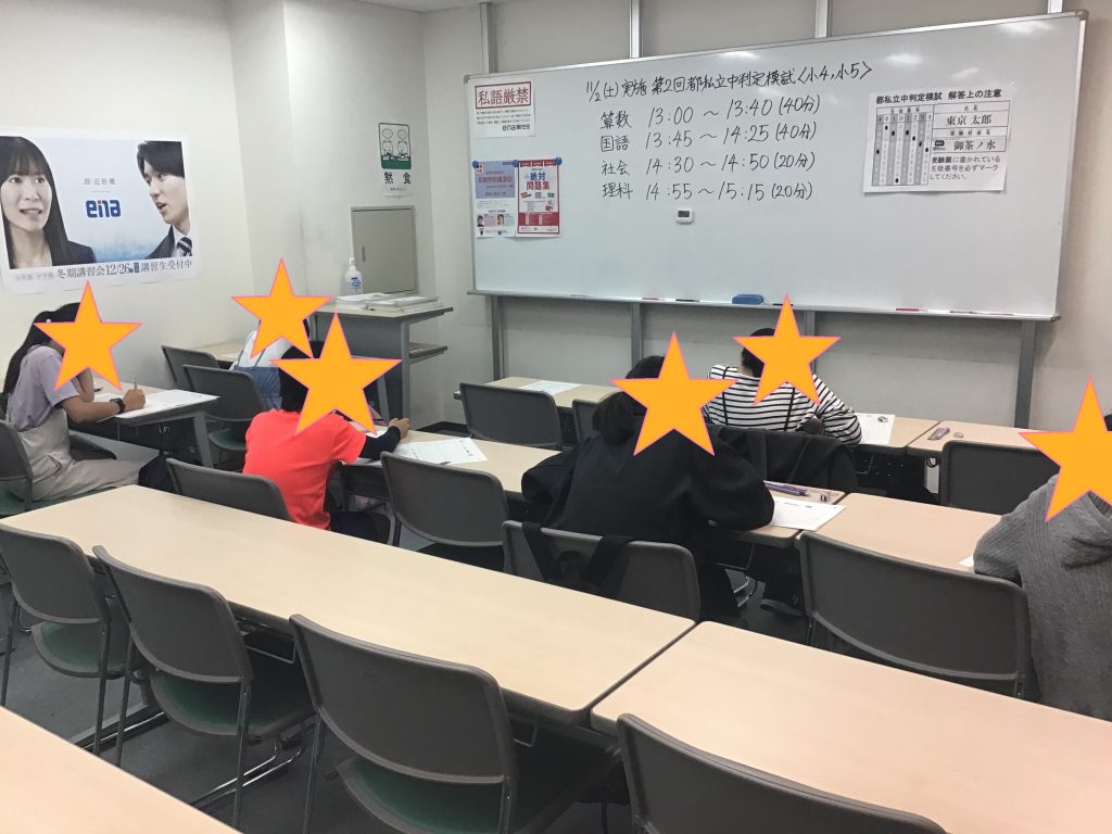 第２回都私立中判定模試を実施しました！