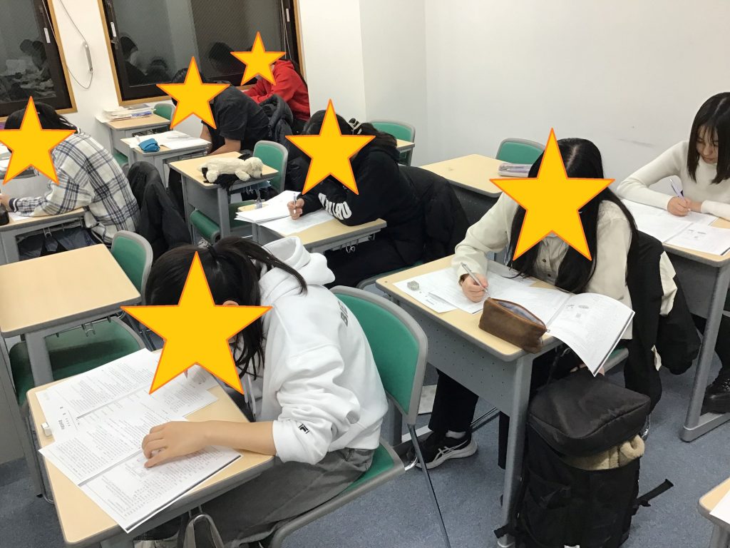 中３生は受験モードへ突入！