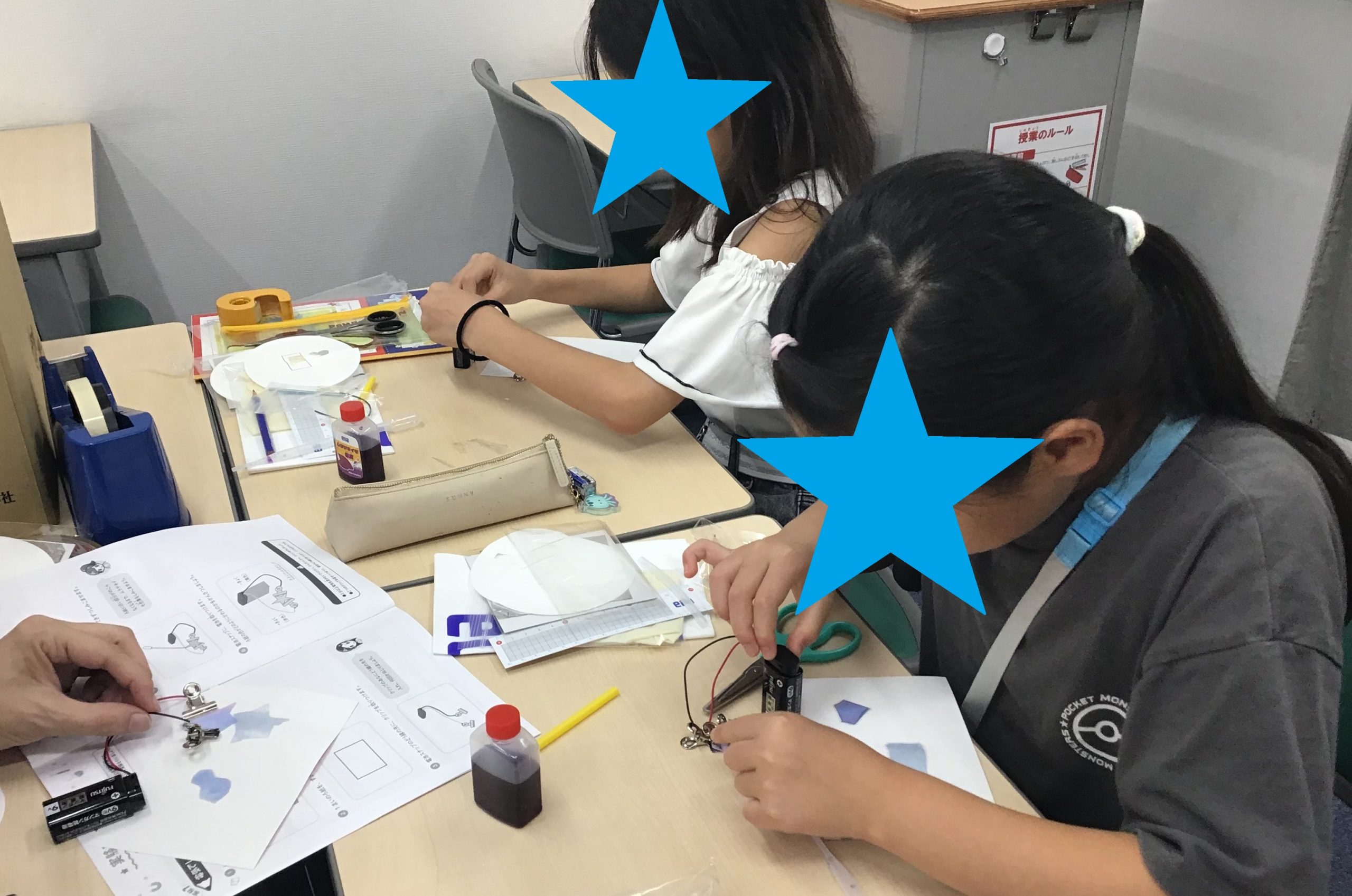 【ena両国】ふしぎ教室　電気の力で絵をかこう！　発光サイエンス