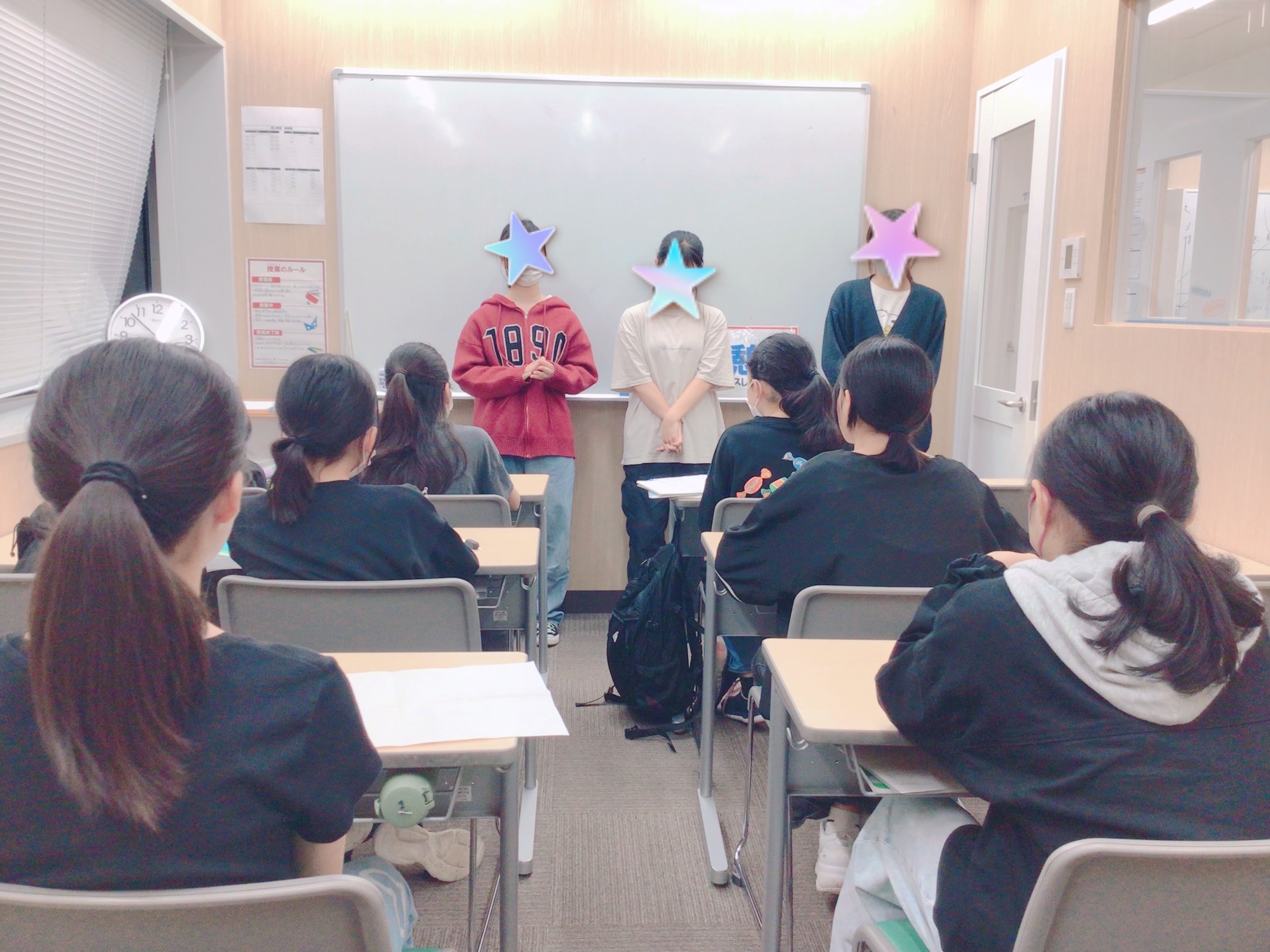 ＊光彩放つ！飛躍の１１月♫＊⑦中３から中１へ