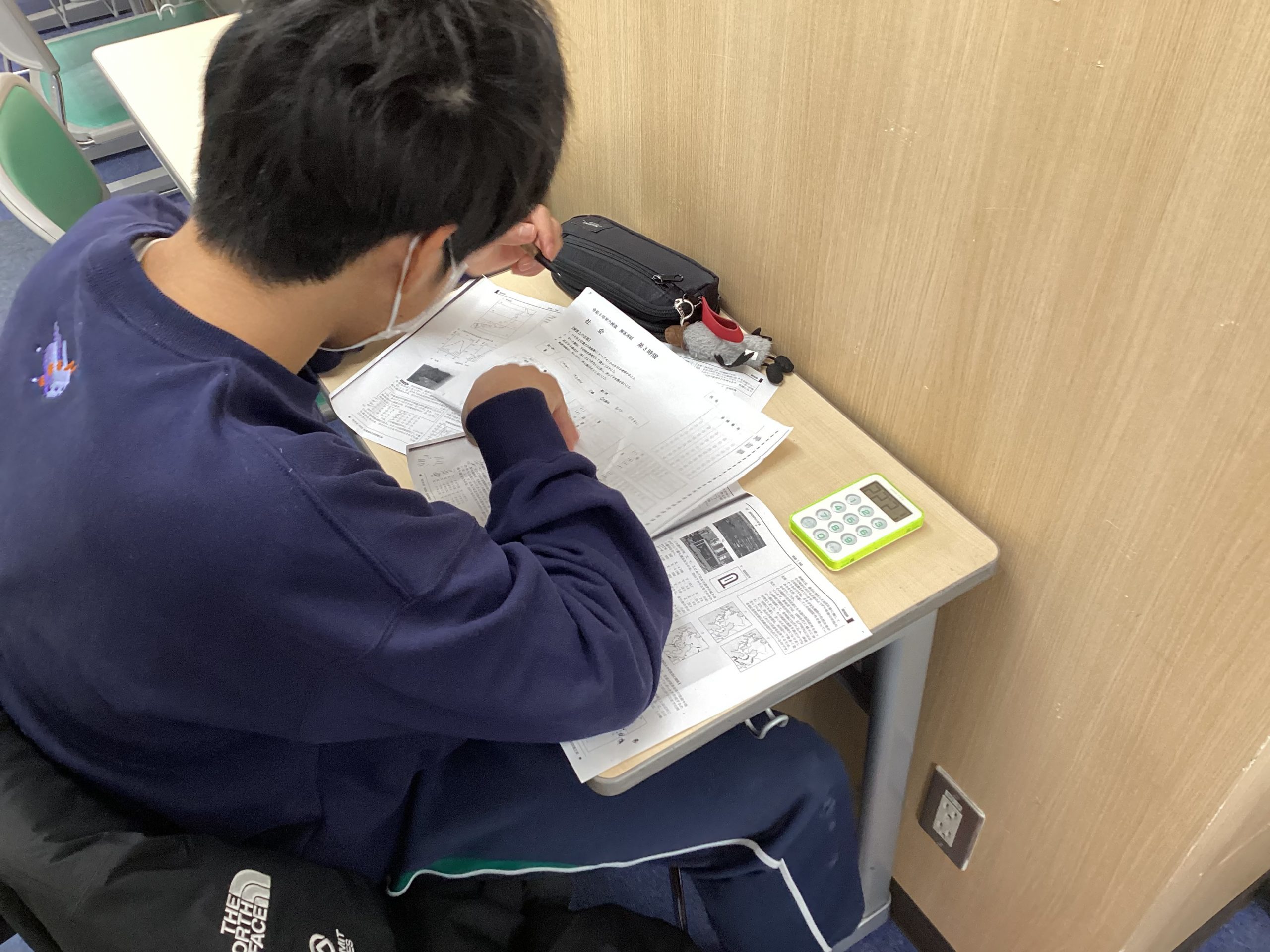 【ena目白・冬期】朝からワーク