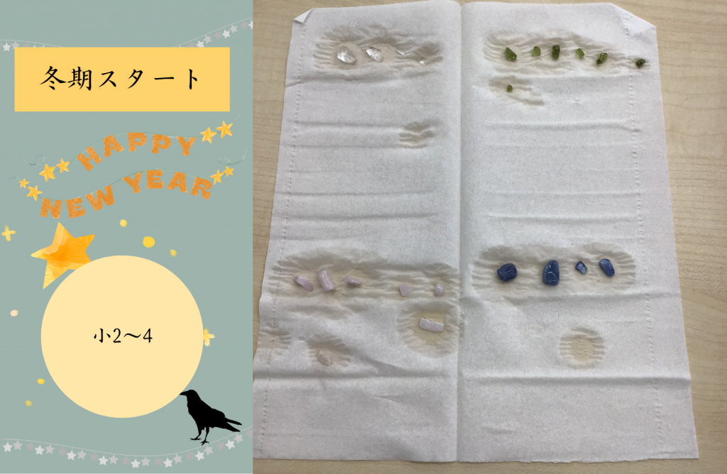 【冬期講習⓼ 小3 ふしぎ教室】