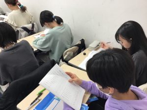 清澄通信0106【冬期講習7日目】