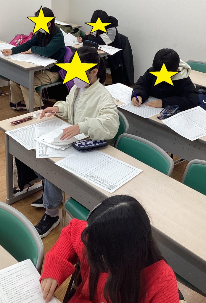 帰ってきた小6受験生！