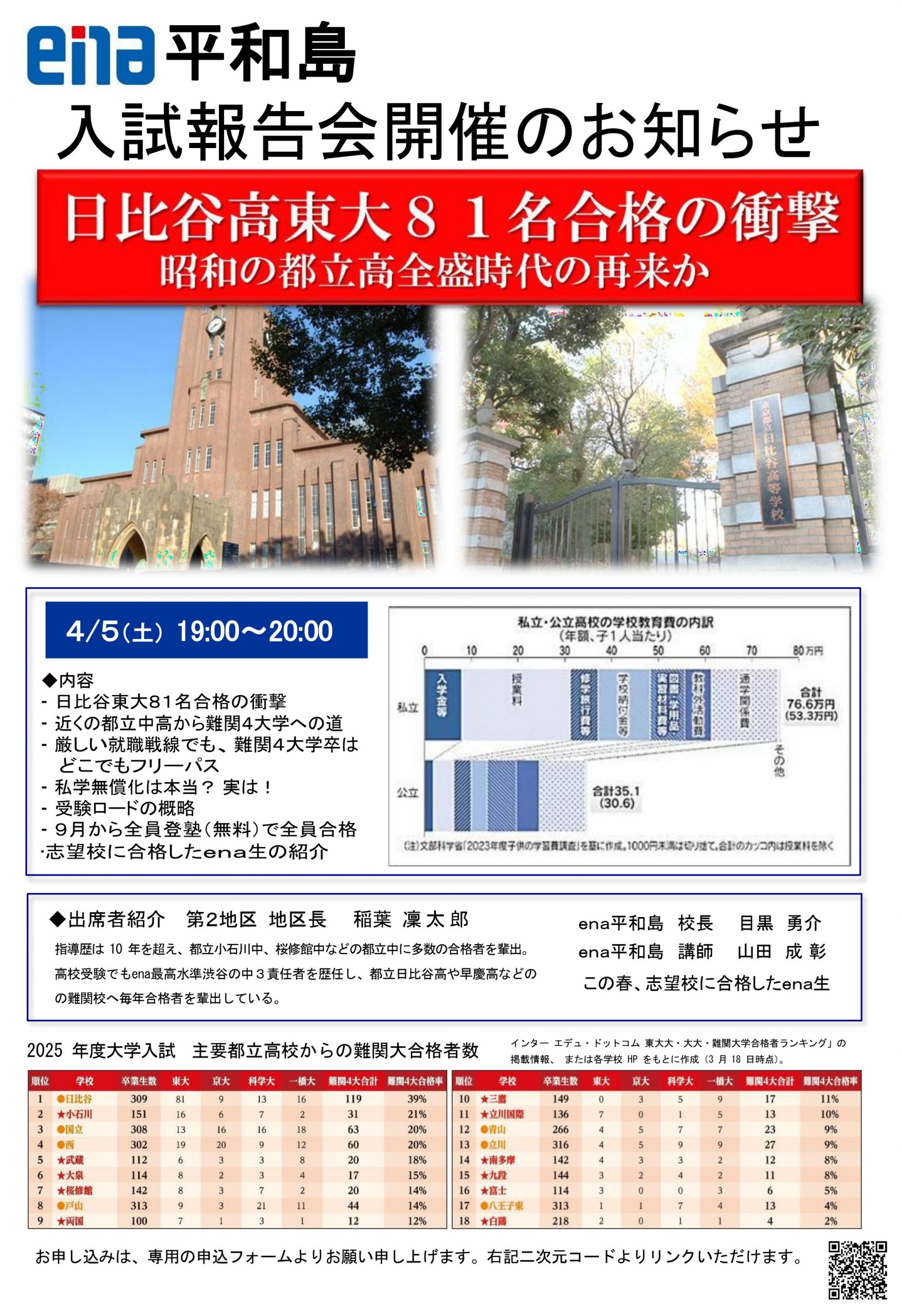 #136【平和島タイムズ】緊急開催！入試報告会のお知らせ
