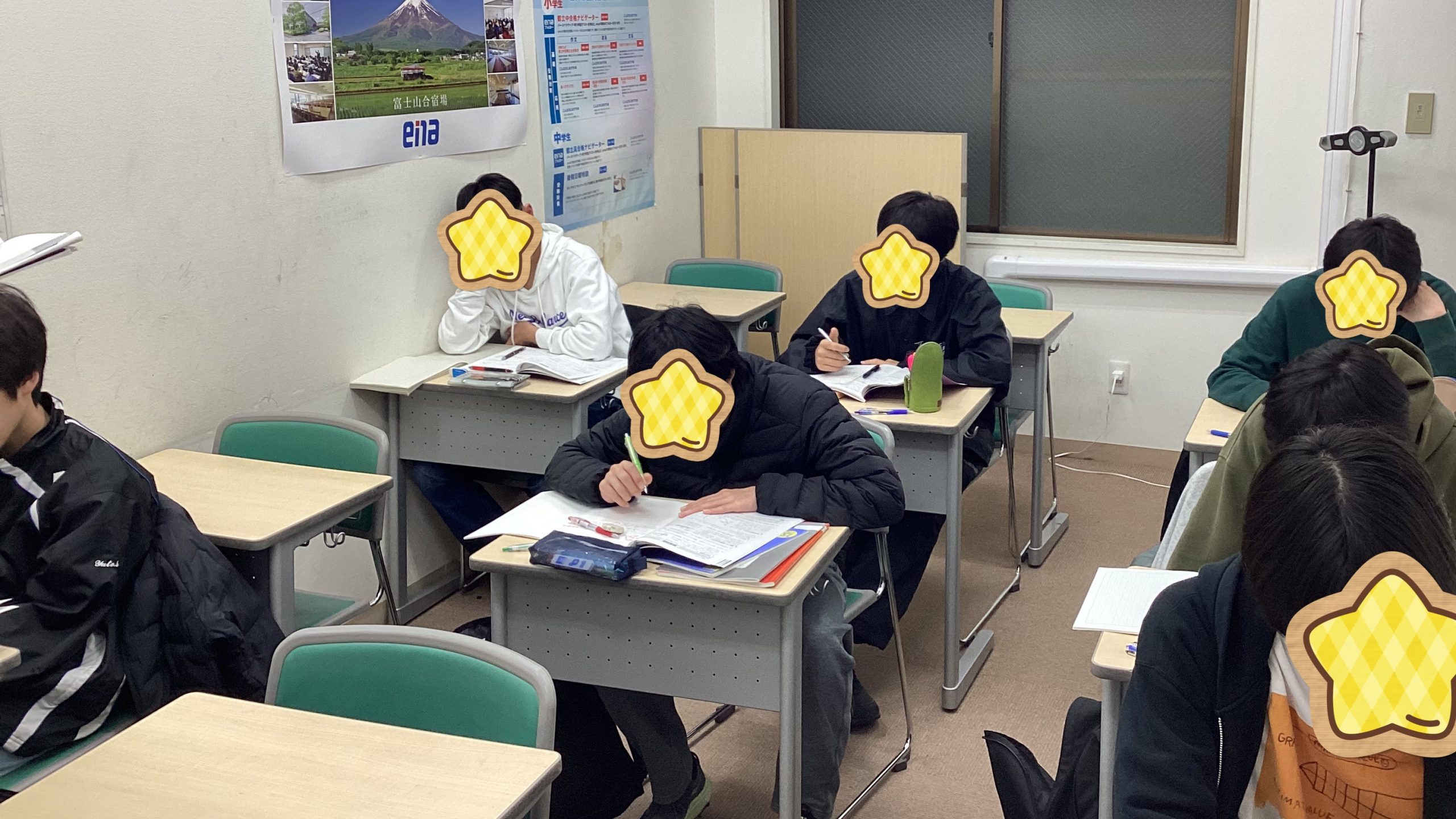 春の中学生　
