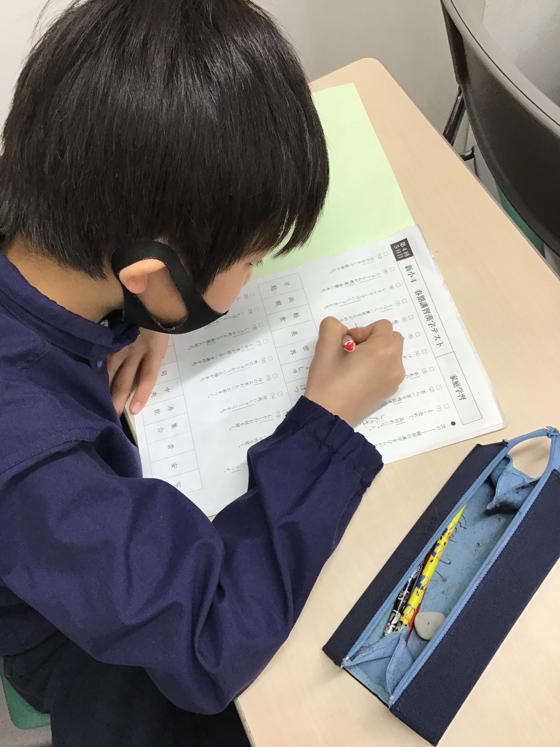 春期講習会最終日　新学年が楽しみ