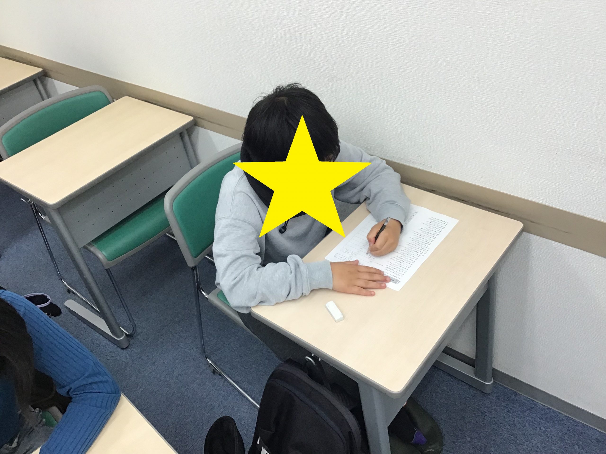 赤塚第一中、（実は）中間テスト直前。