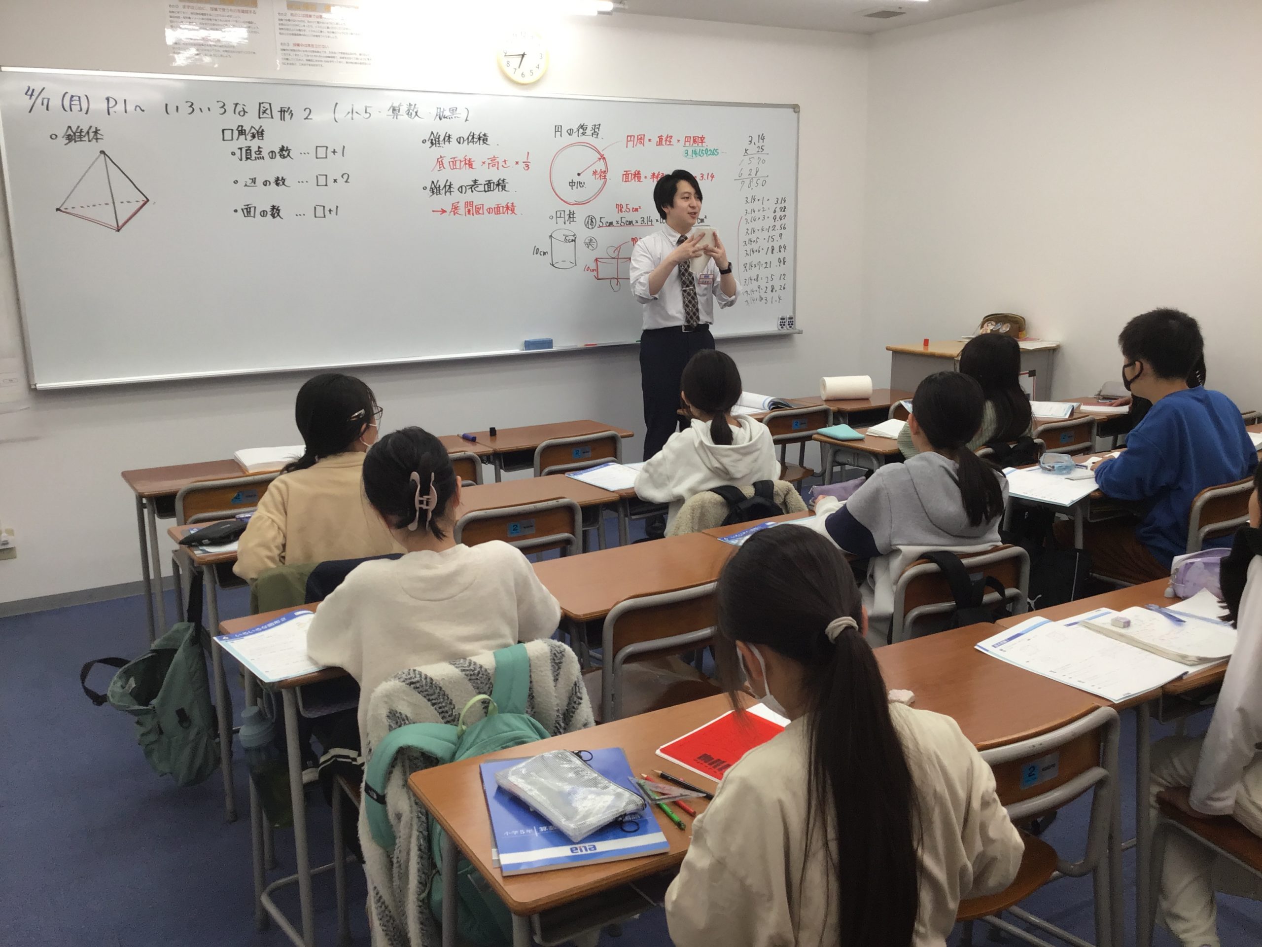 保谷通信734　いざ幕開け、本科授業