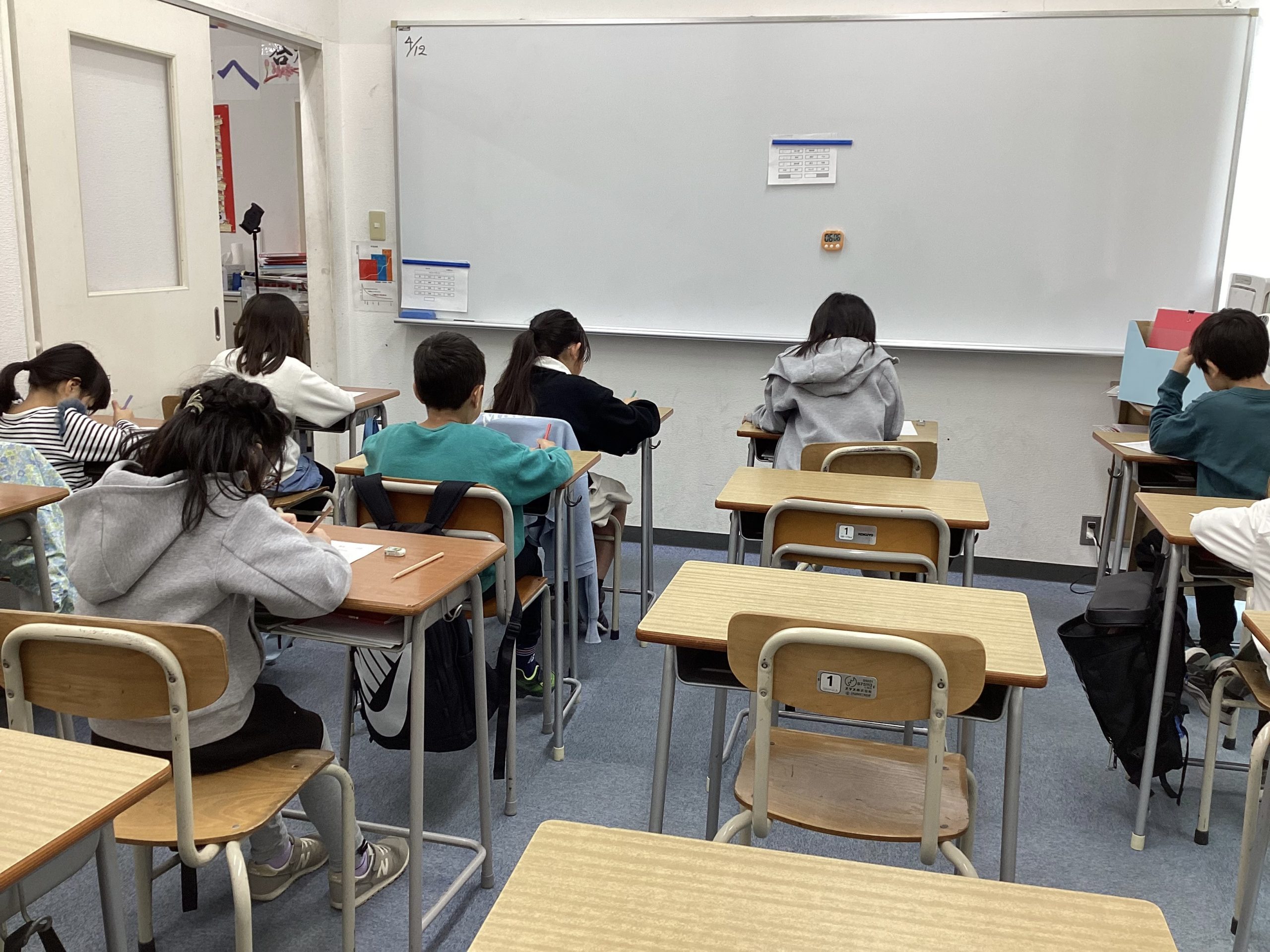 土曜日もしっかり学習しています！