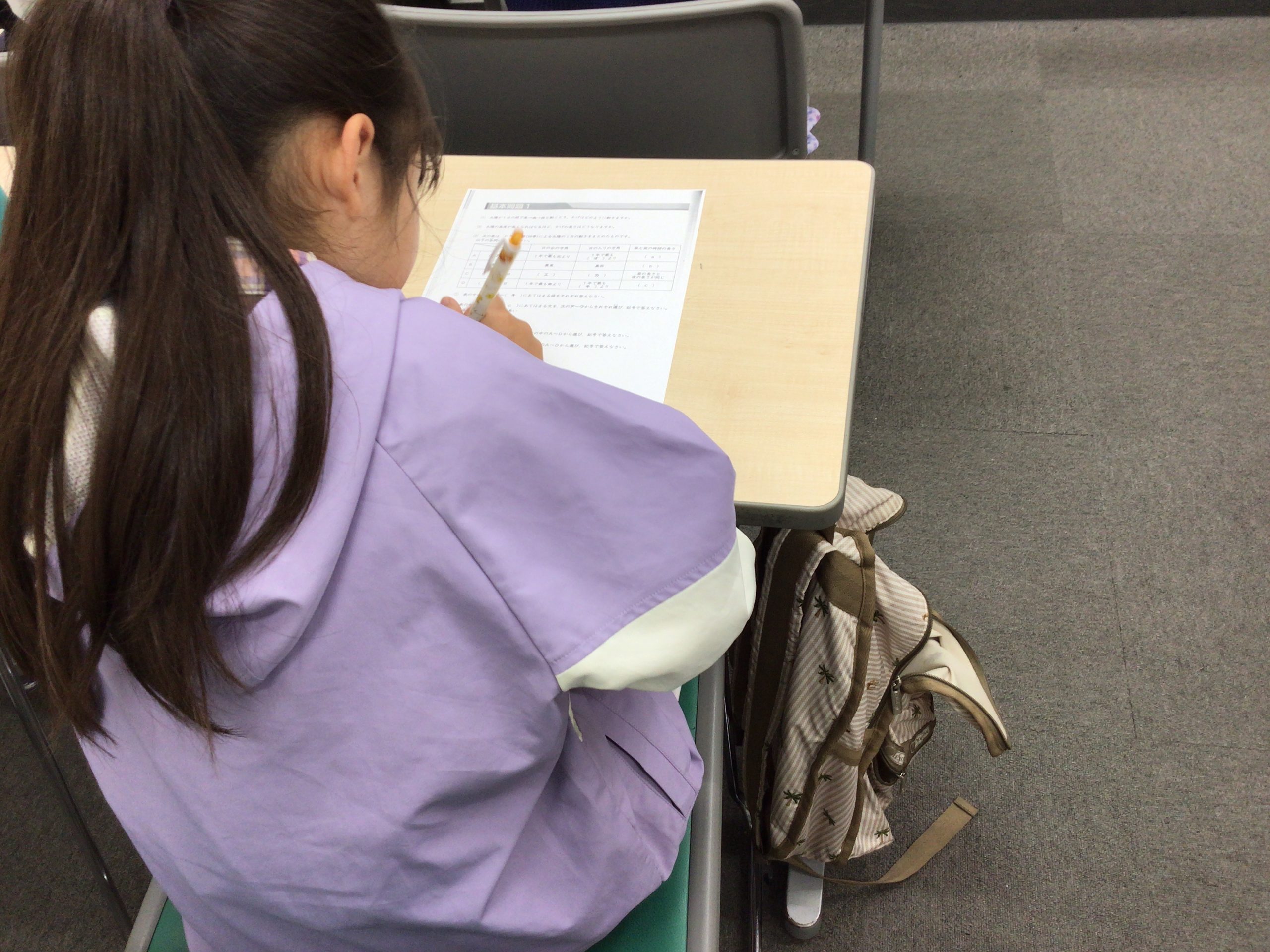 たかが小テスト、されど小テスト