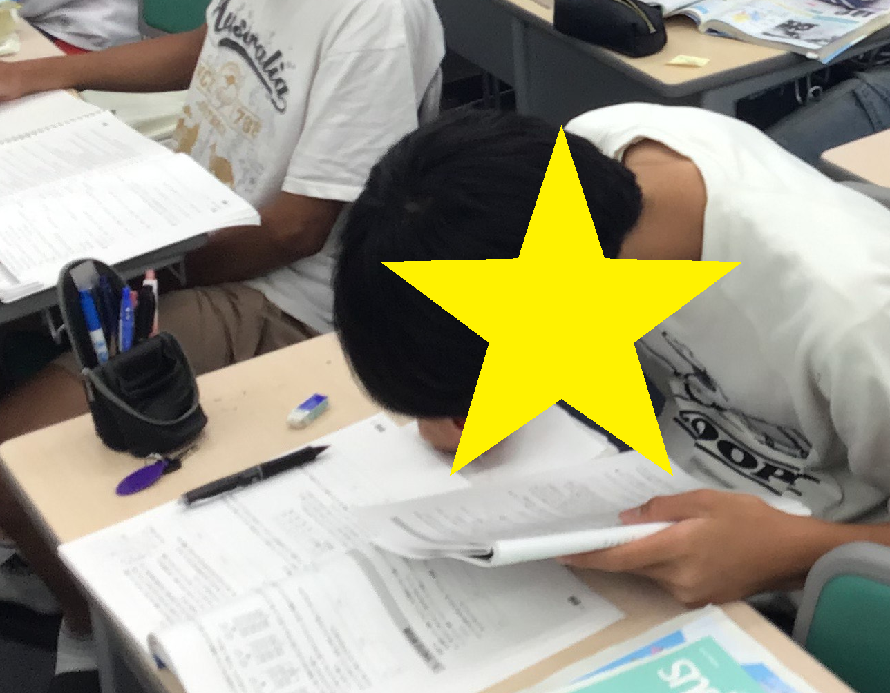 高田馬場６月③　期末テスト対策中……その１