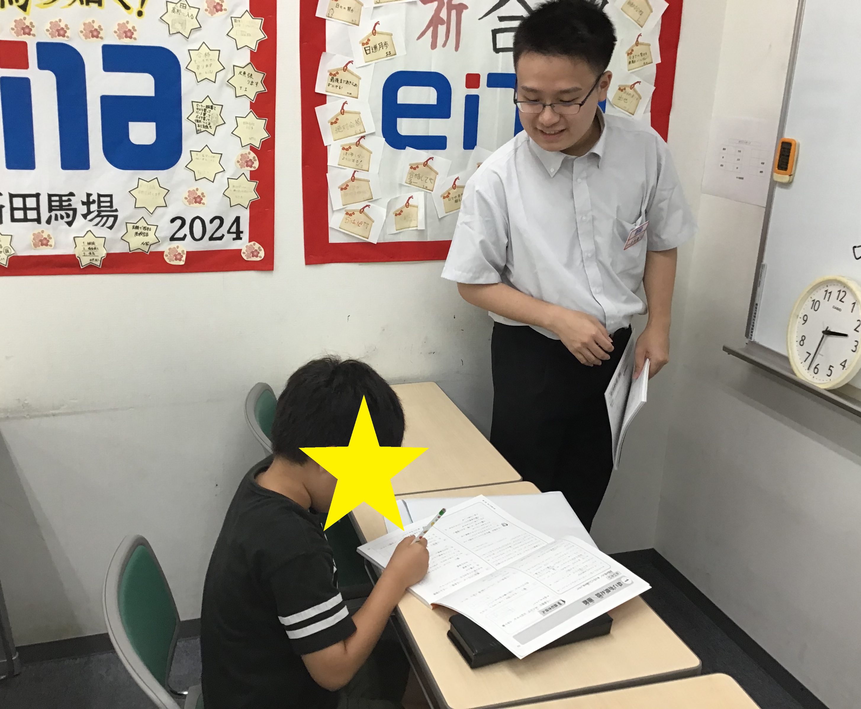 夏の高田馬場③　手取り足取り