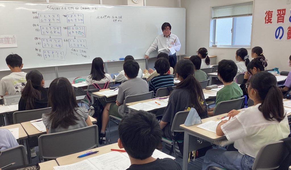 小６日曜特訓佳境！