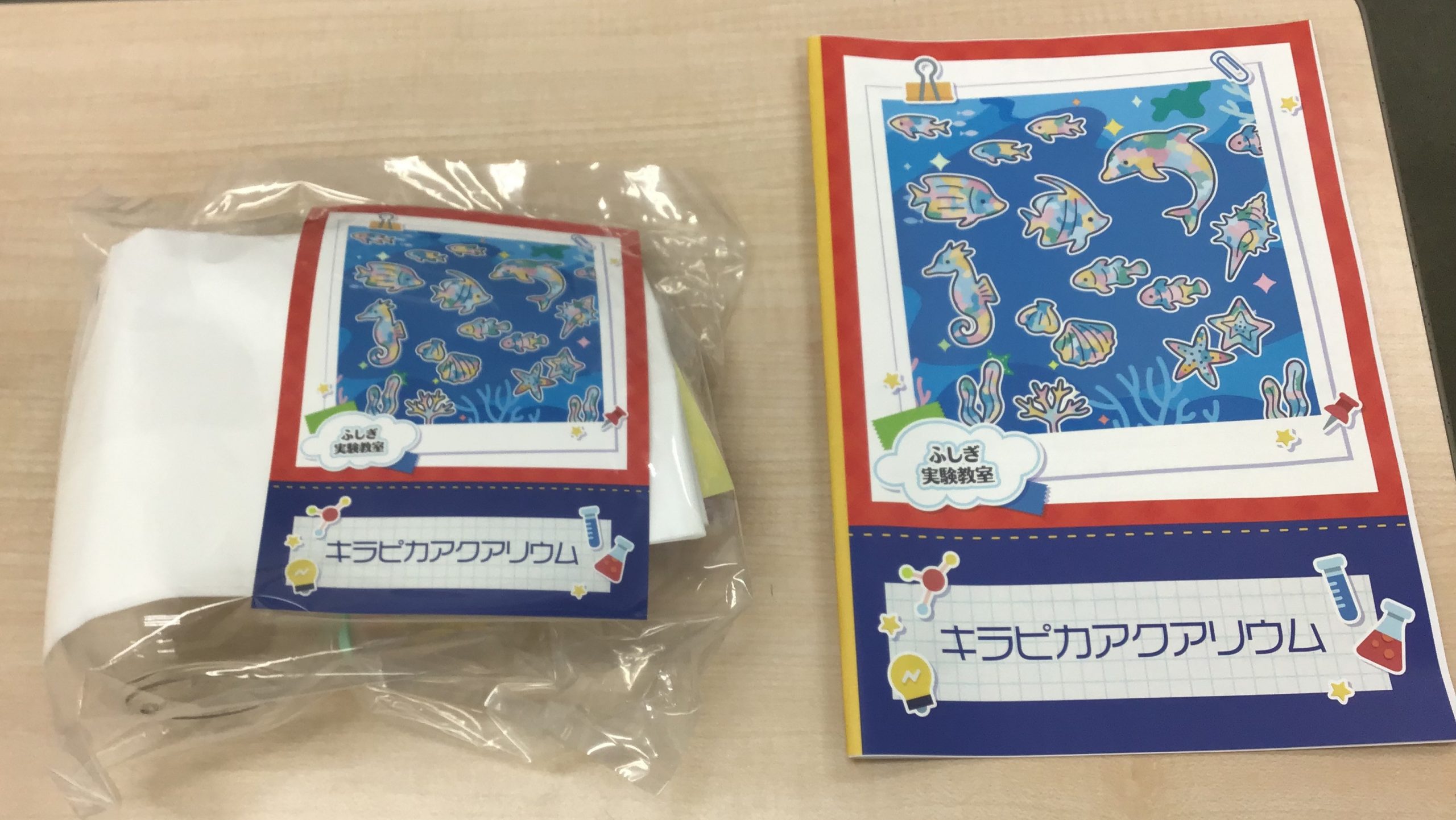亀戸より「ふしぎ教室～キラピカアクアリウム」