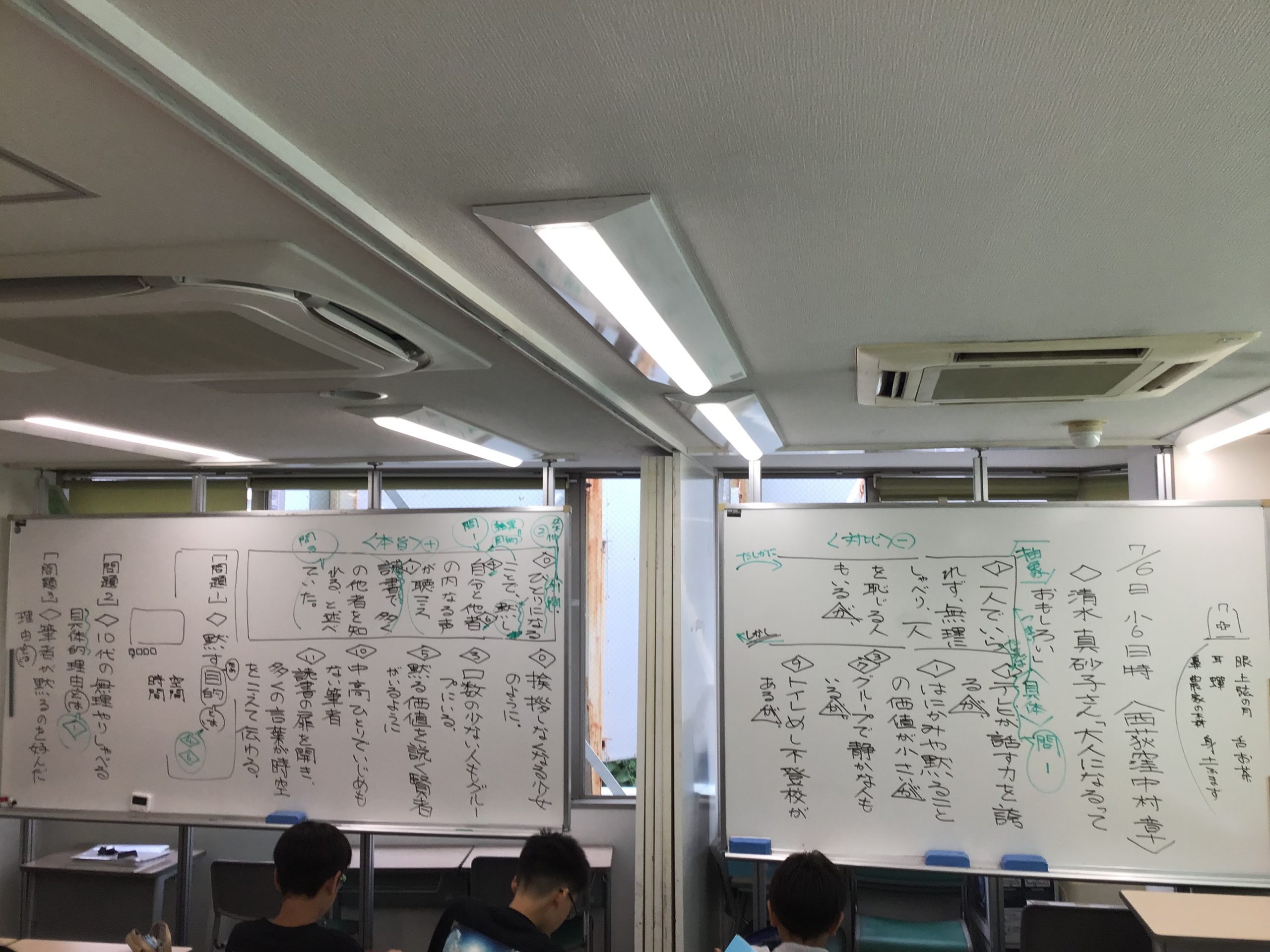 夏期講習前最終週