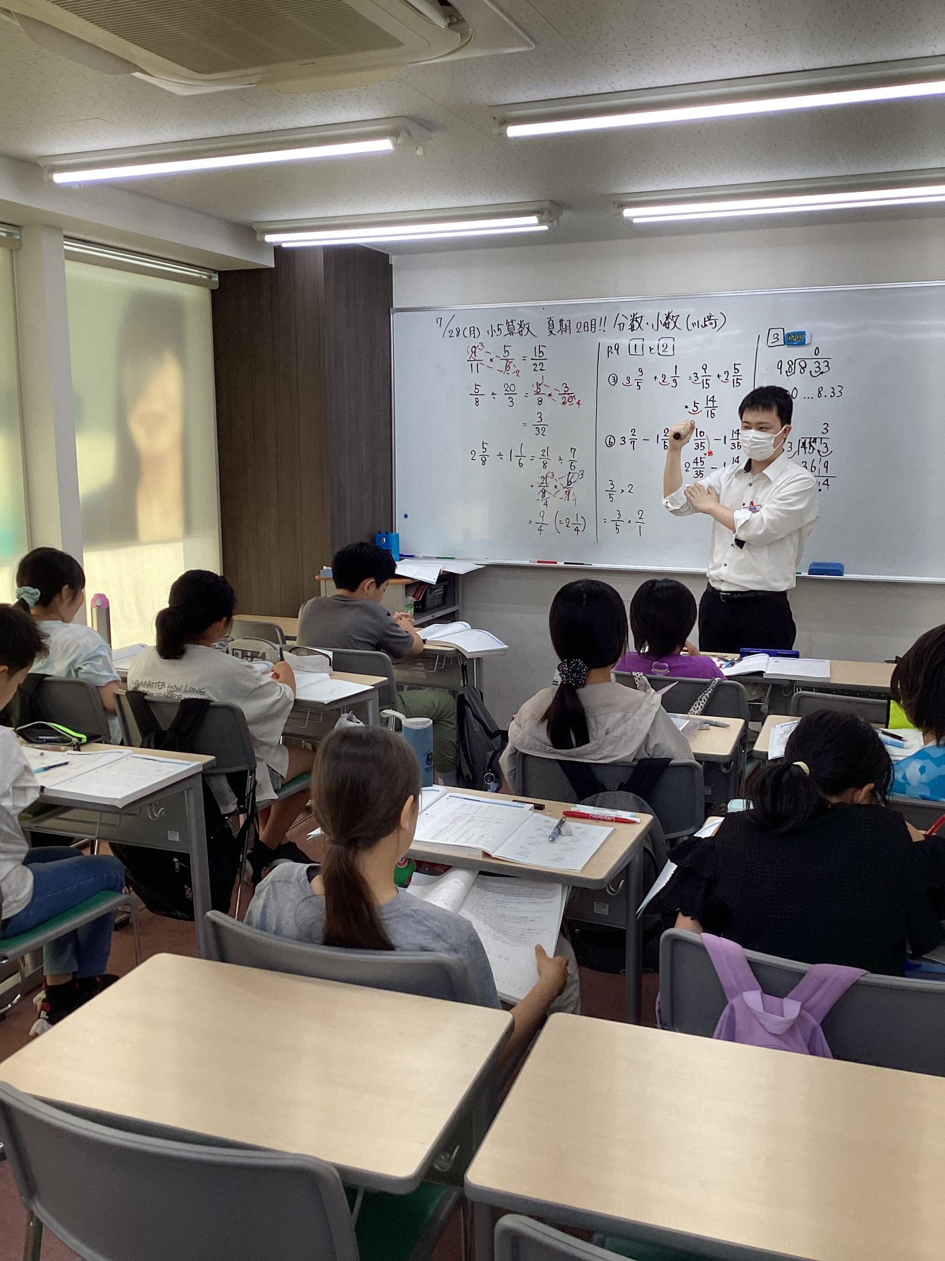 南阿佐ヶ谷日記その57　夏期講習8日目