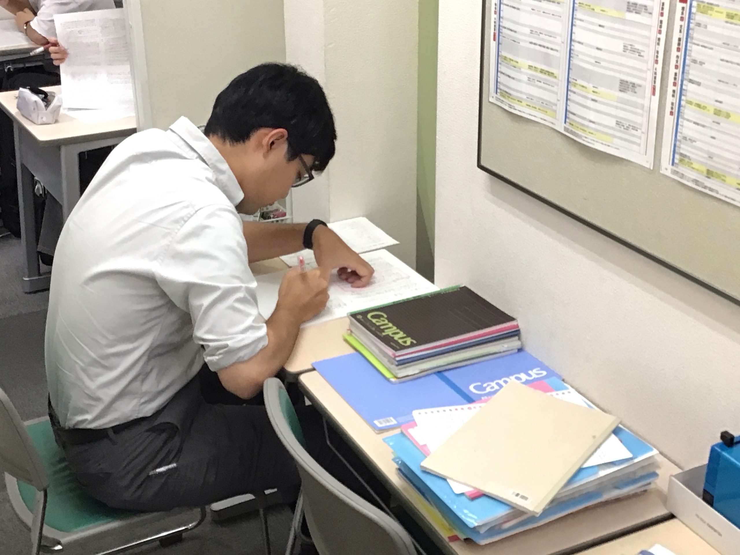 8月18日（月）【夏期講習会その９】ハキハキ頑張る。