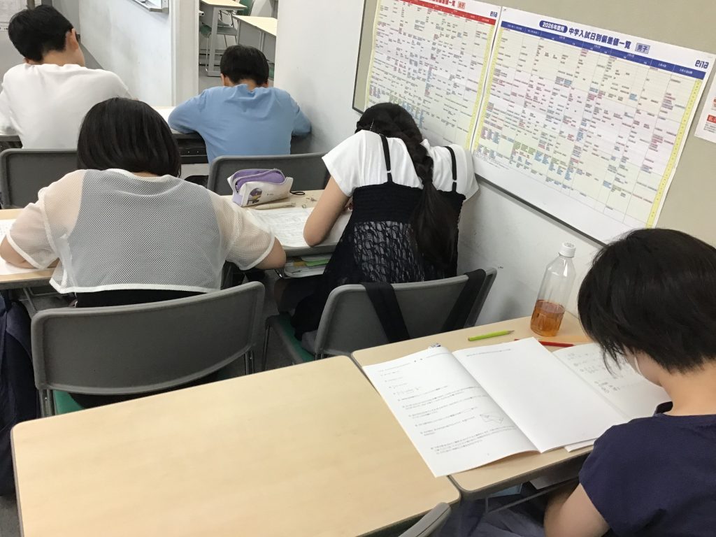 【ena月島】9月27日(土)これが、受験生。