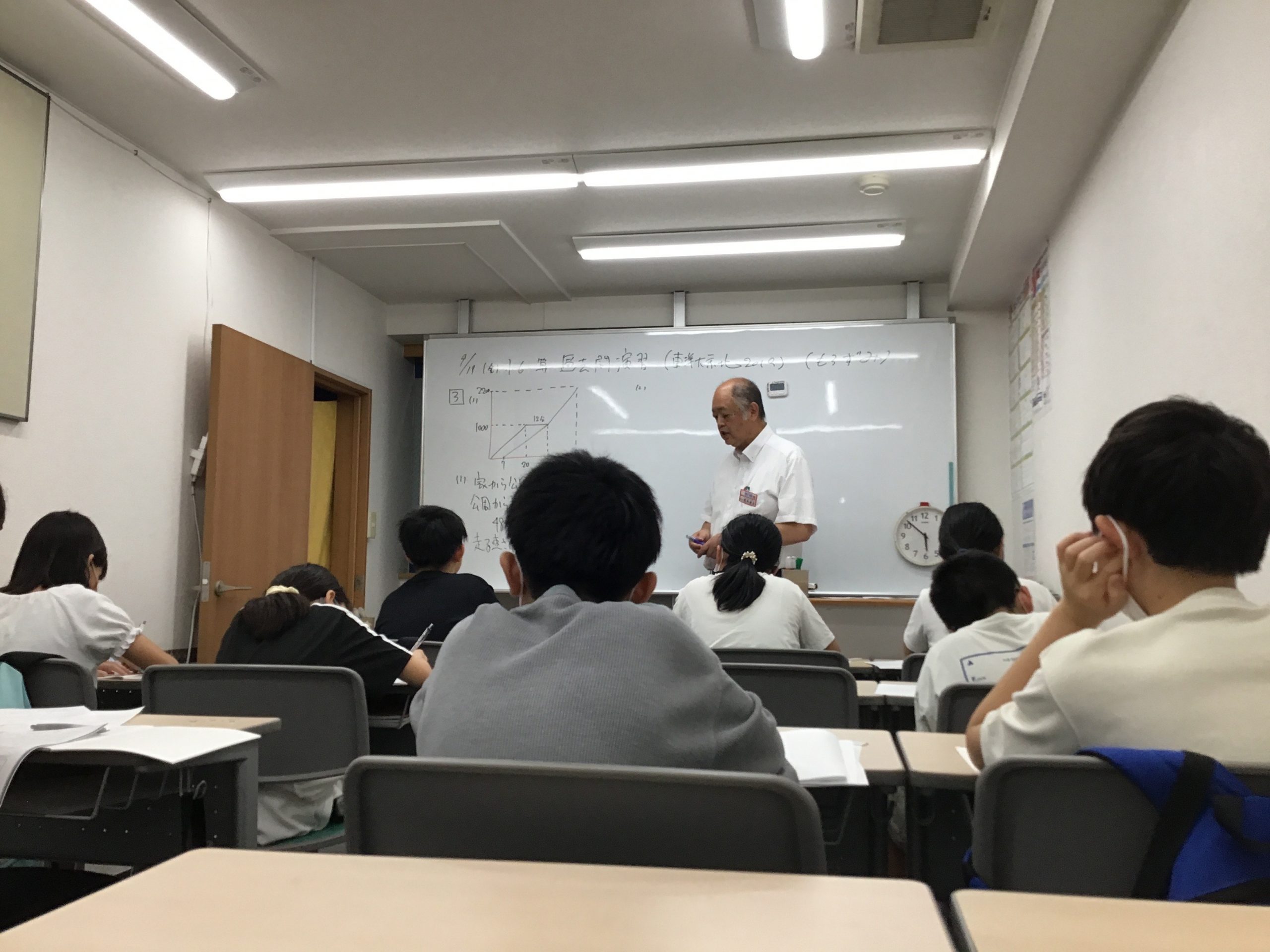 9月の授業の様子