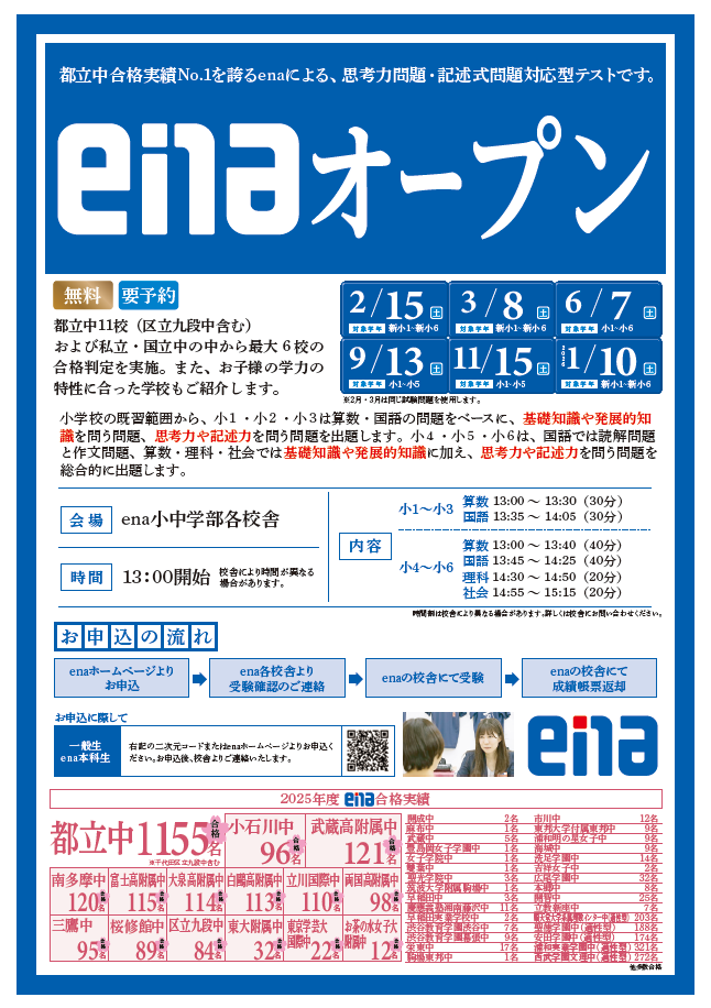 年内最後のenaオープン！